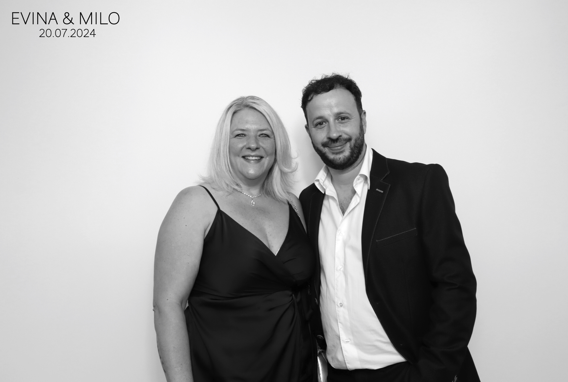 Evina & MIlo | View more photos from the event at images.mobile-photo-booth.com/u/MobilePhotoBoothUK/Evina-MIlo