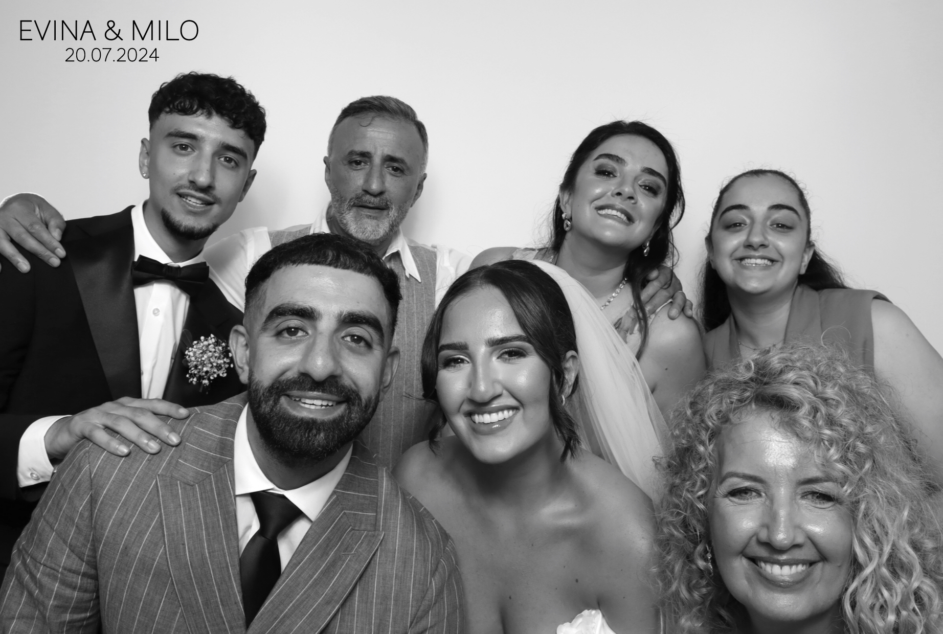 Evina & MIlo | View more photos from the event at images.mobile-photo-booth.com/u/MobilePhotoBoothUK/Evina-MIlo