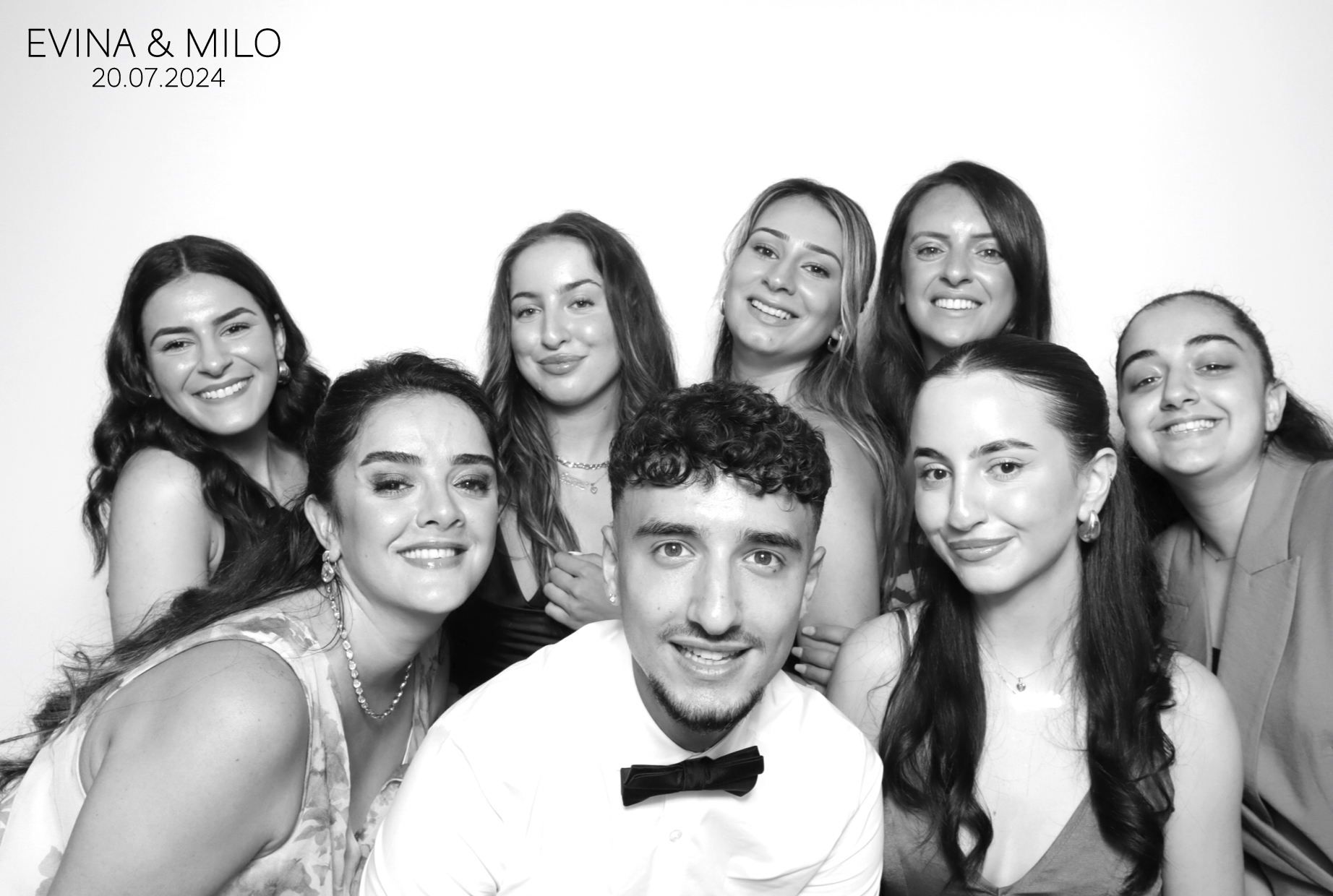 Evina & MIlo | View more photos from the event at images.mobile-photo-booth.com/u/MobilePhotoBoothUK/Evina-MIlo