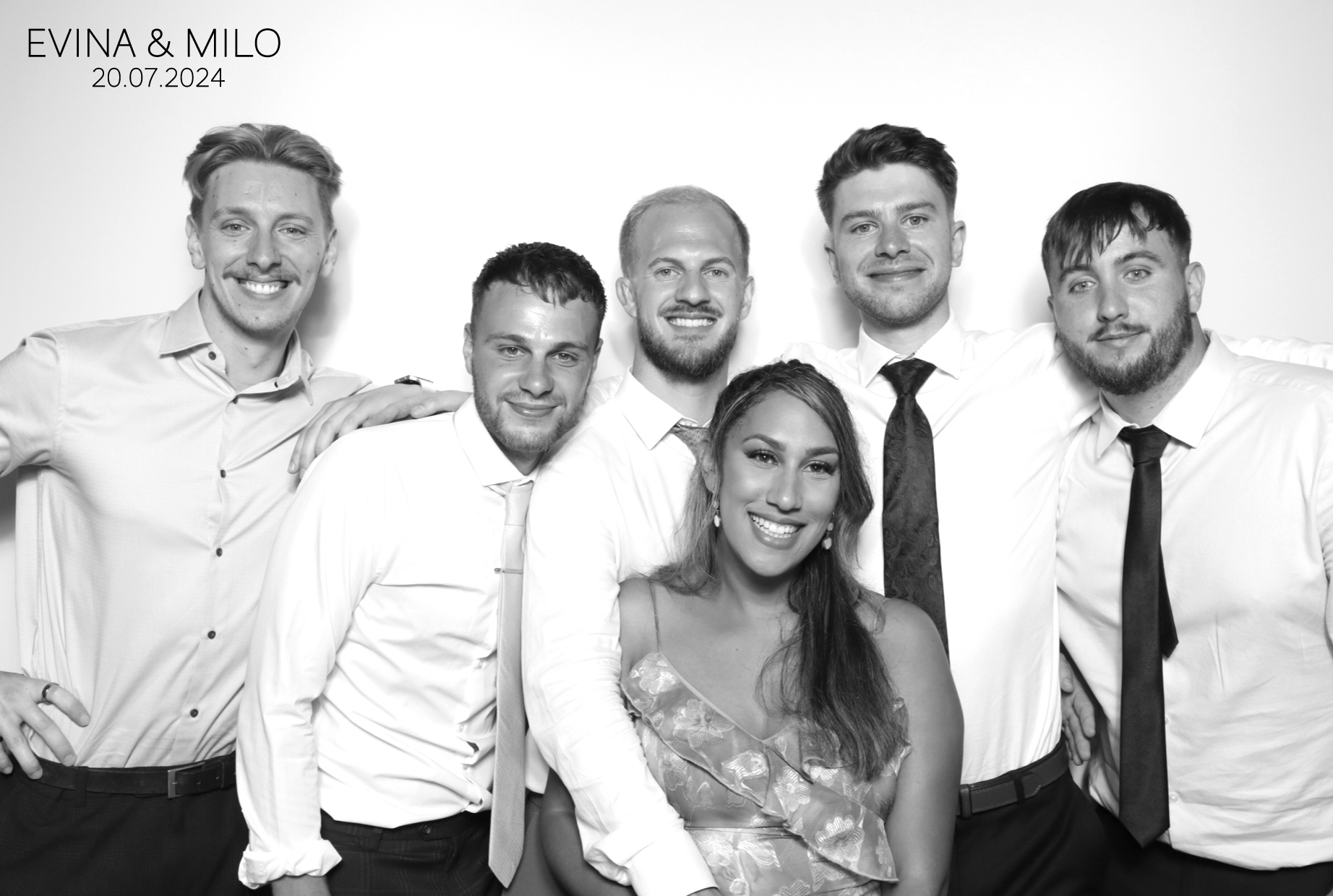 Evina & MIlo | View more photos from the event at images.mobile-photo-booth.com/u/MobilePhotoBoothUK/Evina-MIlo