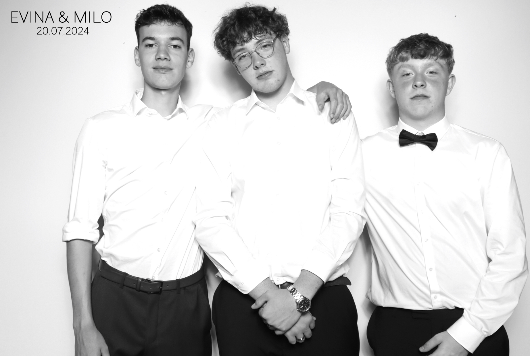 Evina & MIlo | View more photos from the event at images.mobile-photo-booth.com/u/MobilePhotoBoothUK/Evina-MIlo