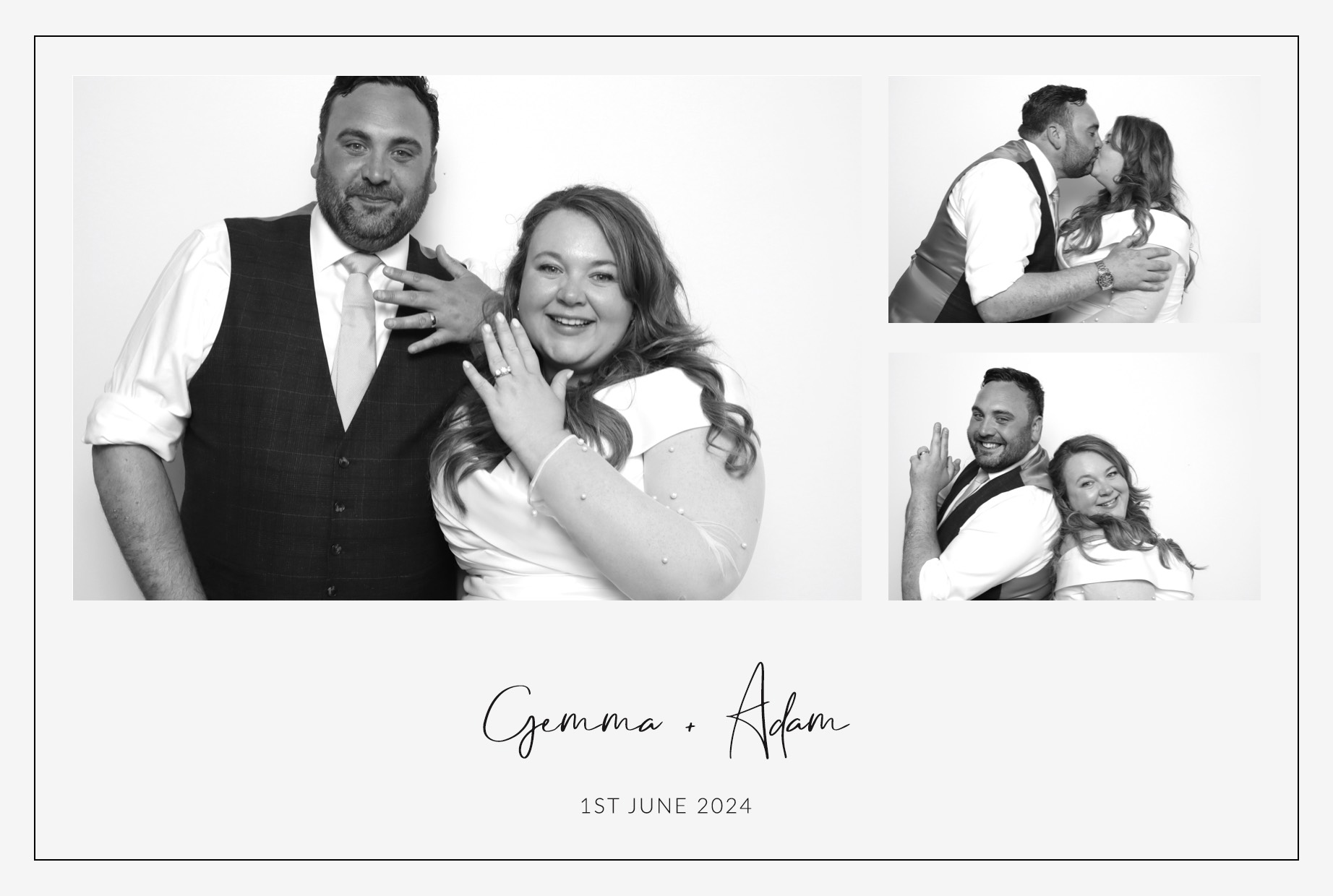 Gemma & Adam | View more photos from the event at images.mobile-photo-booth.com/u/MobilePhotoBoothUK/Gemma-Adam