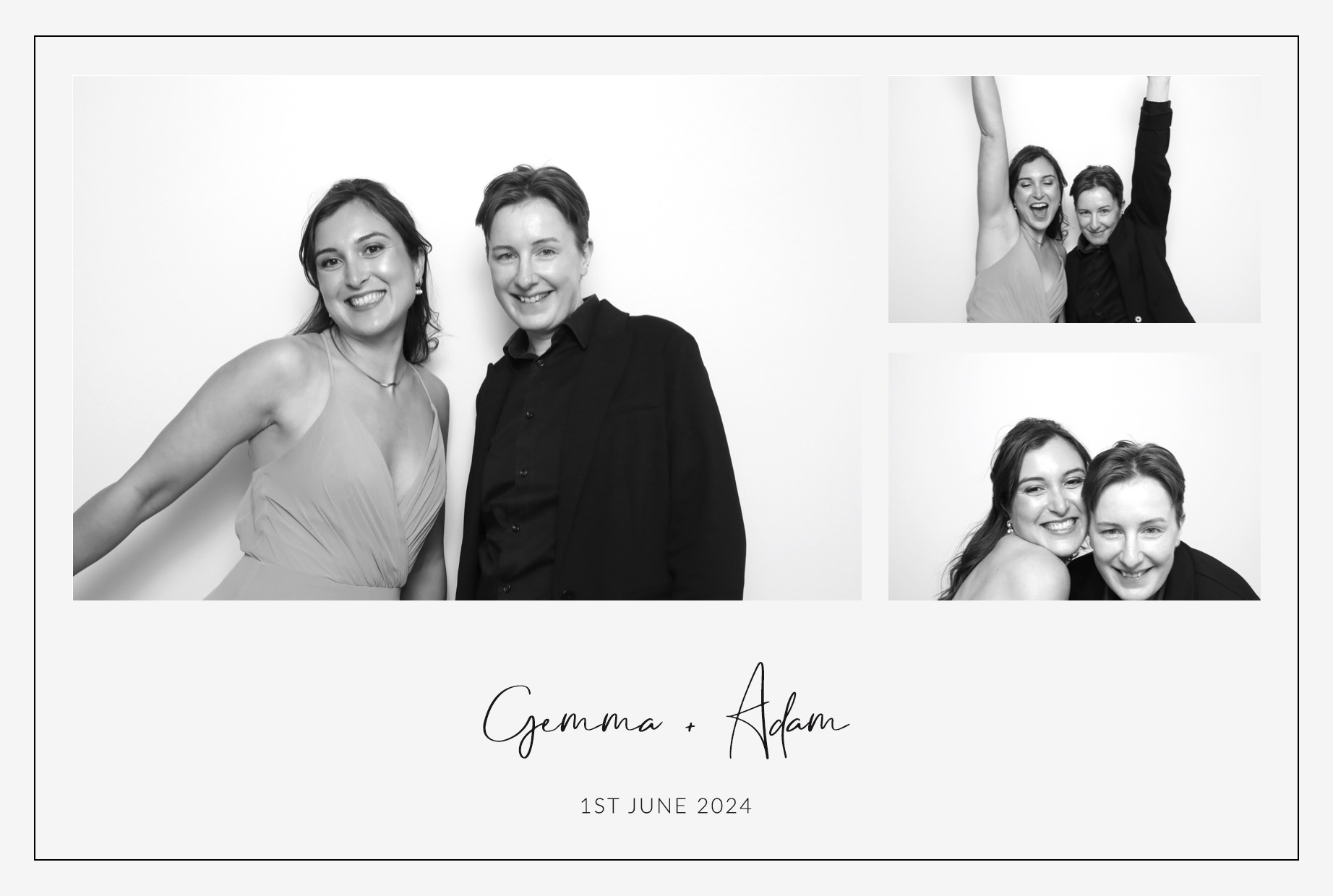 Gemma & Adam | View more photos from the event at images.mobile-photo-booth.com/u/MobilePhotoBoothUK/Gemma-Adam