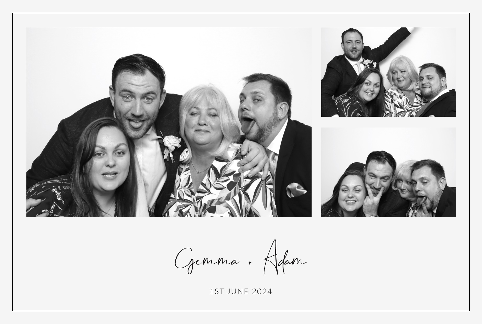 Gemma & Adam | View more photos from the event at images.mobile-photo-booth.com/u/MobilePhotoBoothUK/Gemma-Adam