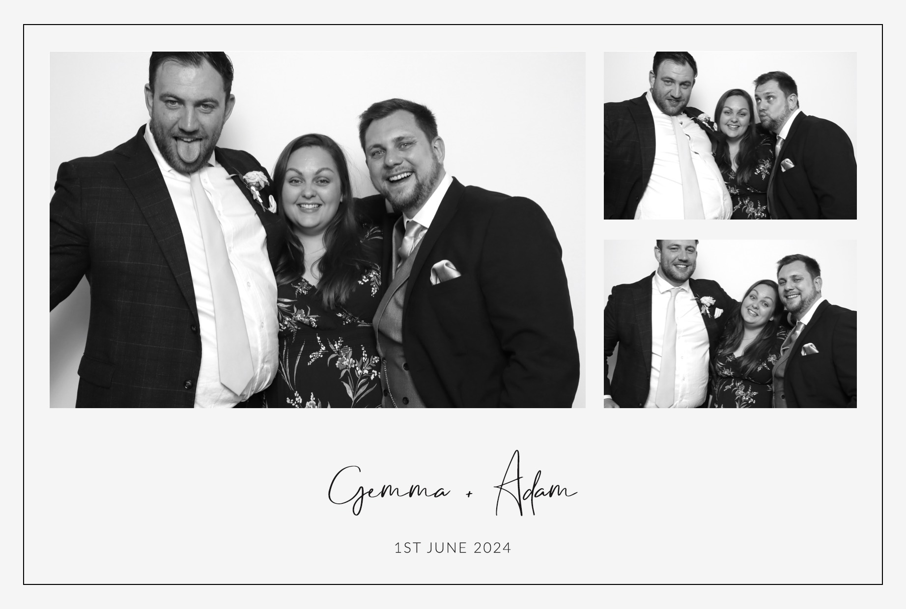 Gemma & Adam | View more photos from the event at images.mobile-photo-booth.com/u/MobilePhotoBoothUK/Gemma-Adam
