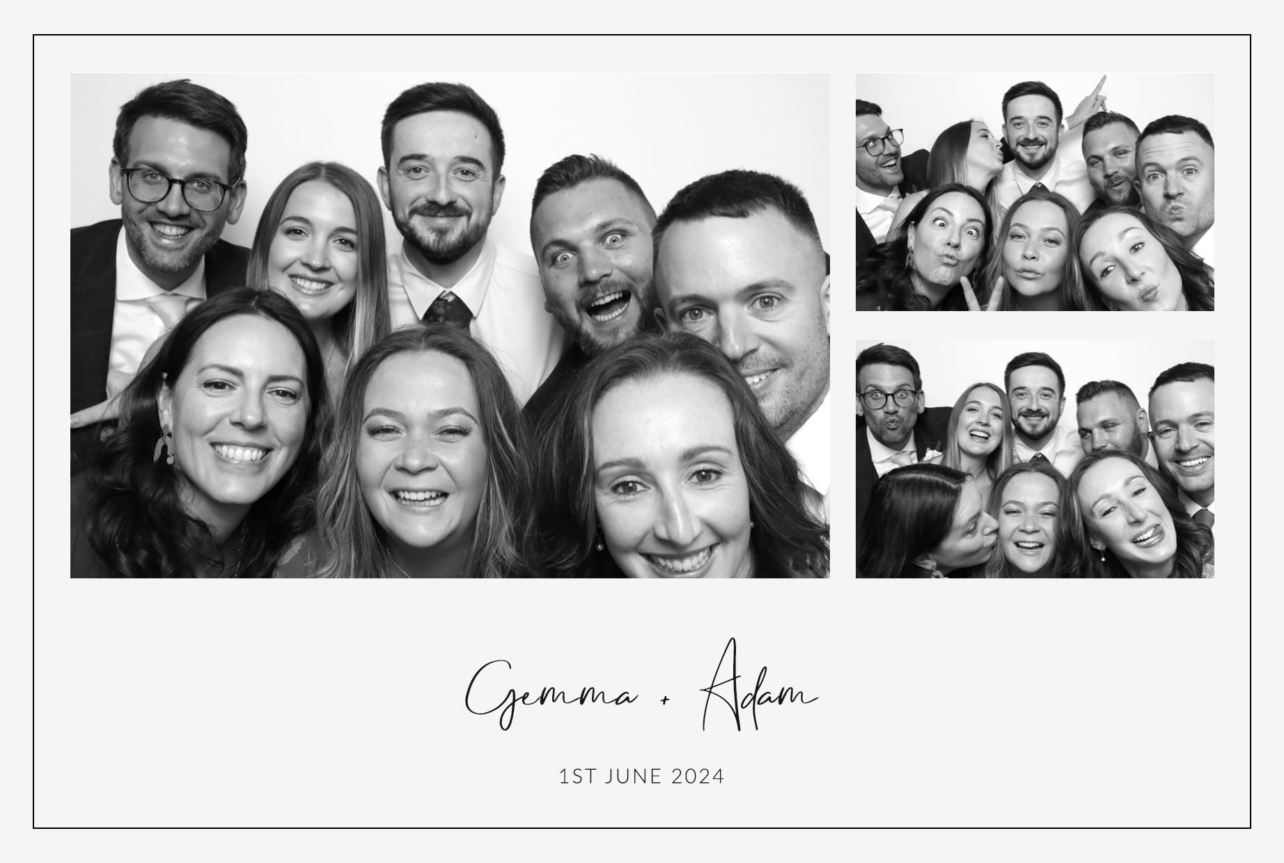 Gemma & Adam | View more photos from the event at images.mobile-photo-booth.com/u/MobilePhotoBoothUK/Gemma-Adam