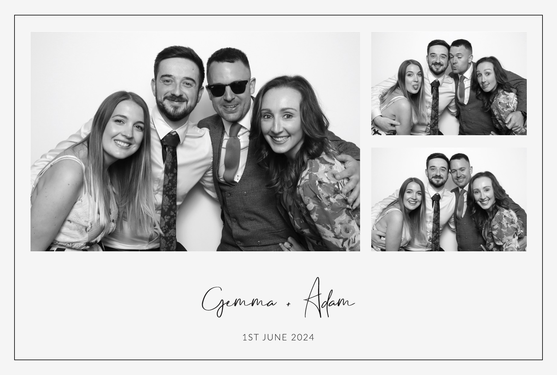 Gemma & Adam | View more photos from the event at images.mobile-photo-booth.com/u/MobilePhotoBoothUK/Gemma-Adam