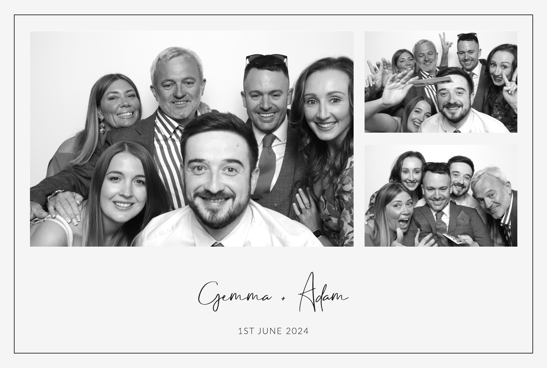 Gemma & Adam | View more photos from the event at images.mobile-photo-booth.com/u/MobilePhotoBoothUK/Gemma-Adam