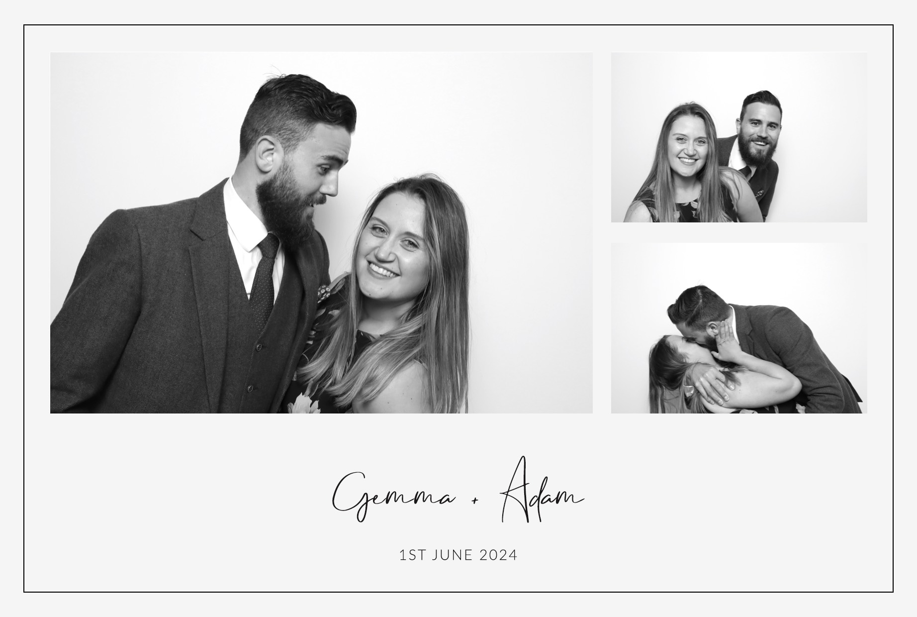 Gemma & Adam | View more photos from the event at images.mobile-photo-booth.com/u/MobilePhotoBoothUK/Gemma-Adam