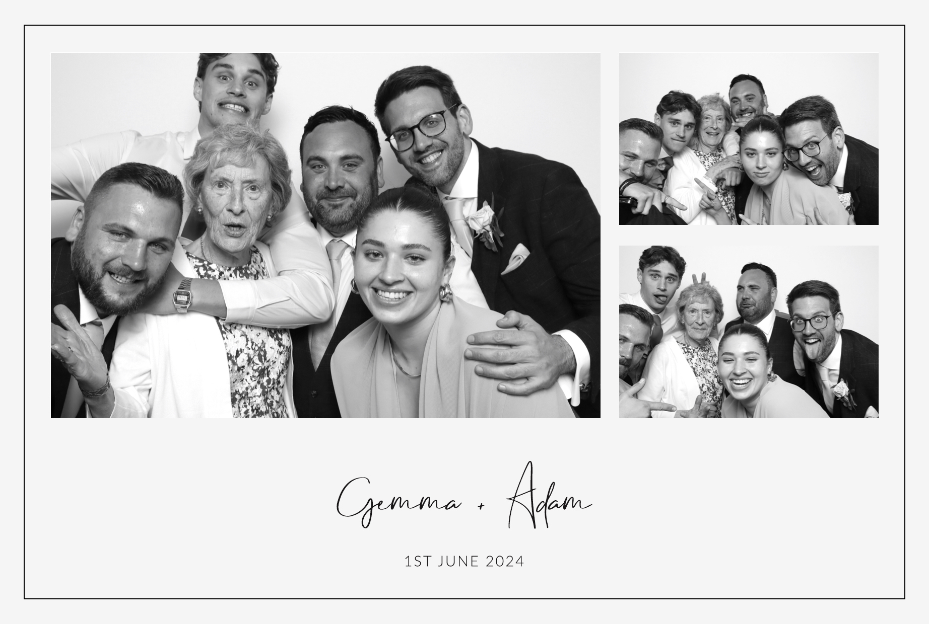 Gemma & Adam | View more photos from the event at images.mobile-photo-booth.com/u/MobilePhotoBoothUK/Gemma-Adam