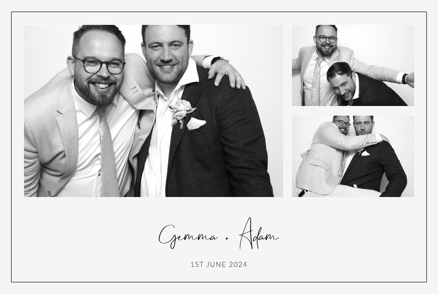 Gemma & Adam | View more photos from the event at images.mobile-photo-booth.com/u/MobilePhotoBoothUK/Gemma-Adam