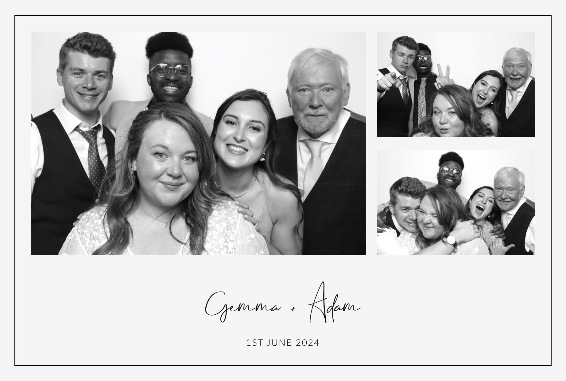 Gemma & Adam | View more photos from the event at images.mobile-photo-booth.com/u/MobilePhotoBoothUK/Gemma-Adam