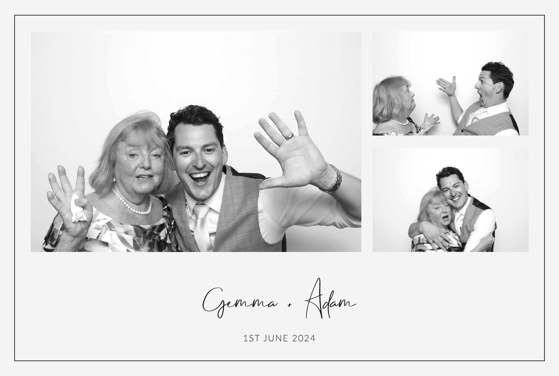 Gemma & Adam | View more photos from the event at images.mobile-photo-booth.com/u/MobilePhotoBoothUK/Gemma-Adam