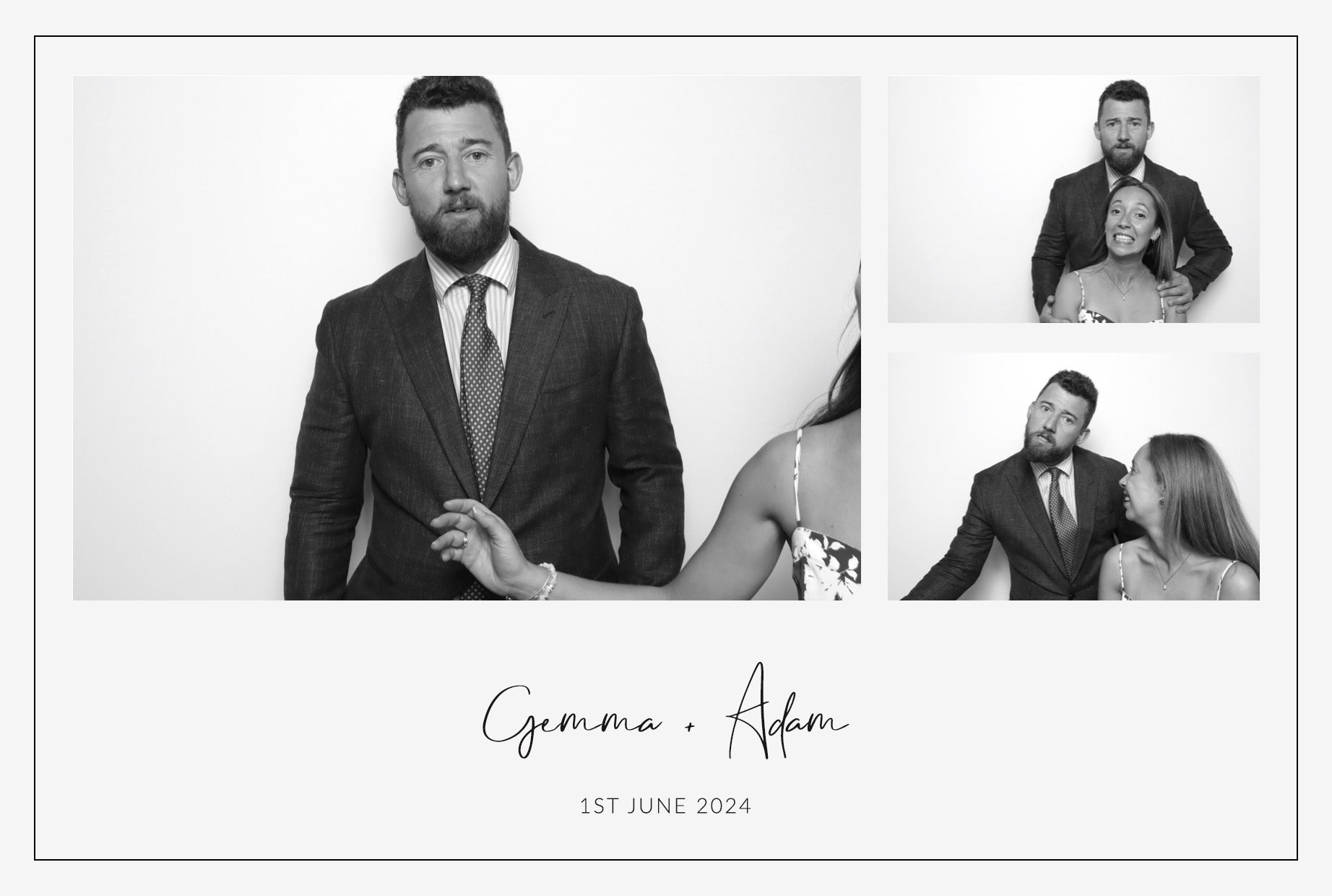 Gemma & Adam | View more photos from the event at images.mobile-photo-booth.com/u/MobilePhotoBoothUK/Gemma-Adam
