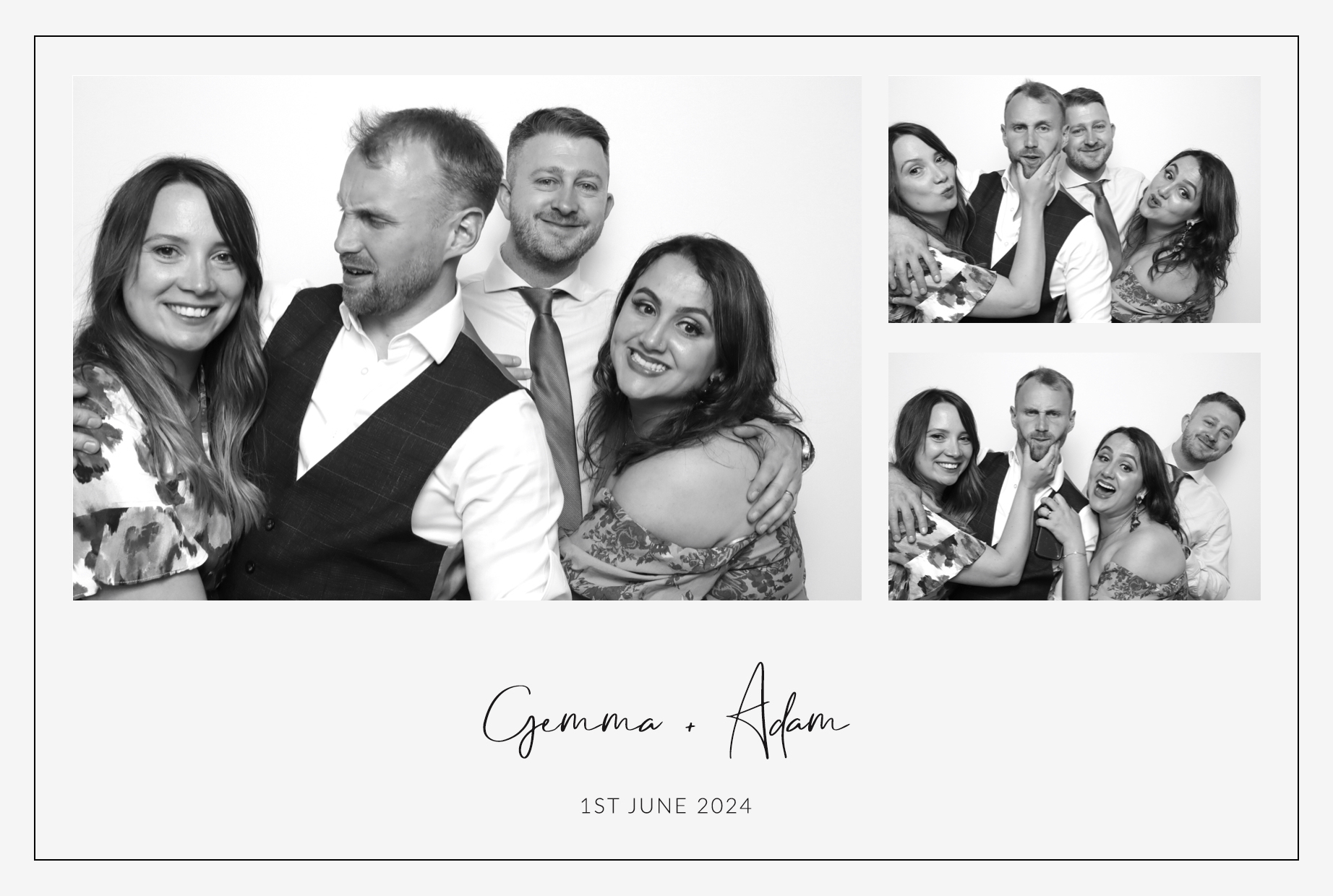 Gemma & Adam | View more photos from the event at images.mobile-photo-booth.com/u/MobilePhotoBoothUK/Gemma-Adam