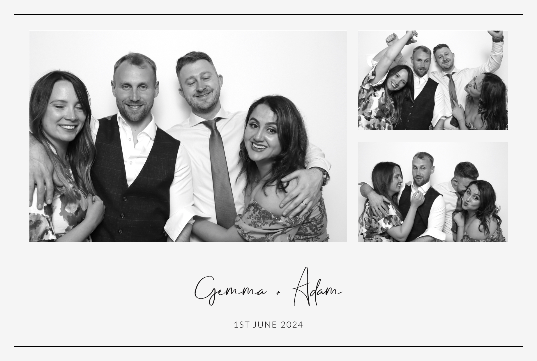 Gemma & Adam | View more photos from the event at images.mobile-photo-booth.com/u/MobilePhotoBoothUK/Gemma-Adam