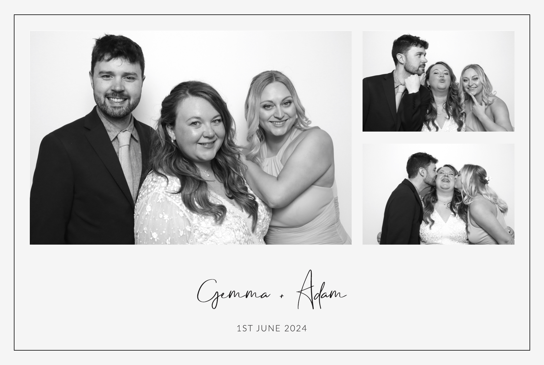 Gemma & Adam | View more photos from the event at images.mobile-photo-booth.com/u/MobilePhotoBoothUK/Gemma-Adam