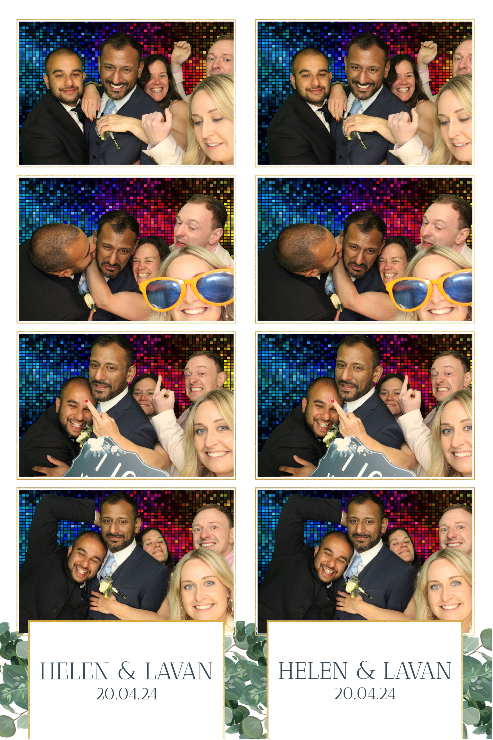 Helen & Lavan | View more photos from the event at images.mobile-photo-booth.com/u/MobilePhotoBoothUK/Helen-Lavan