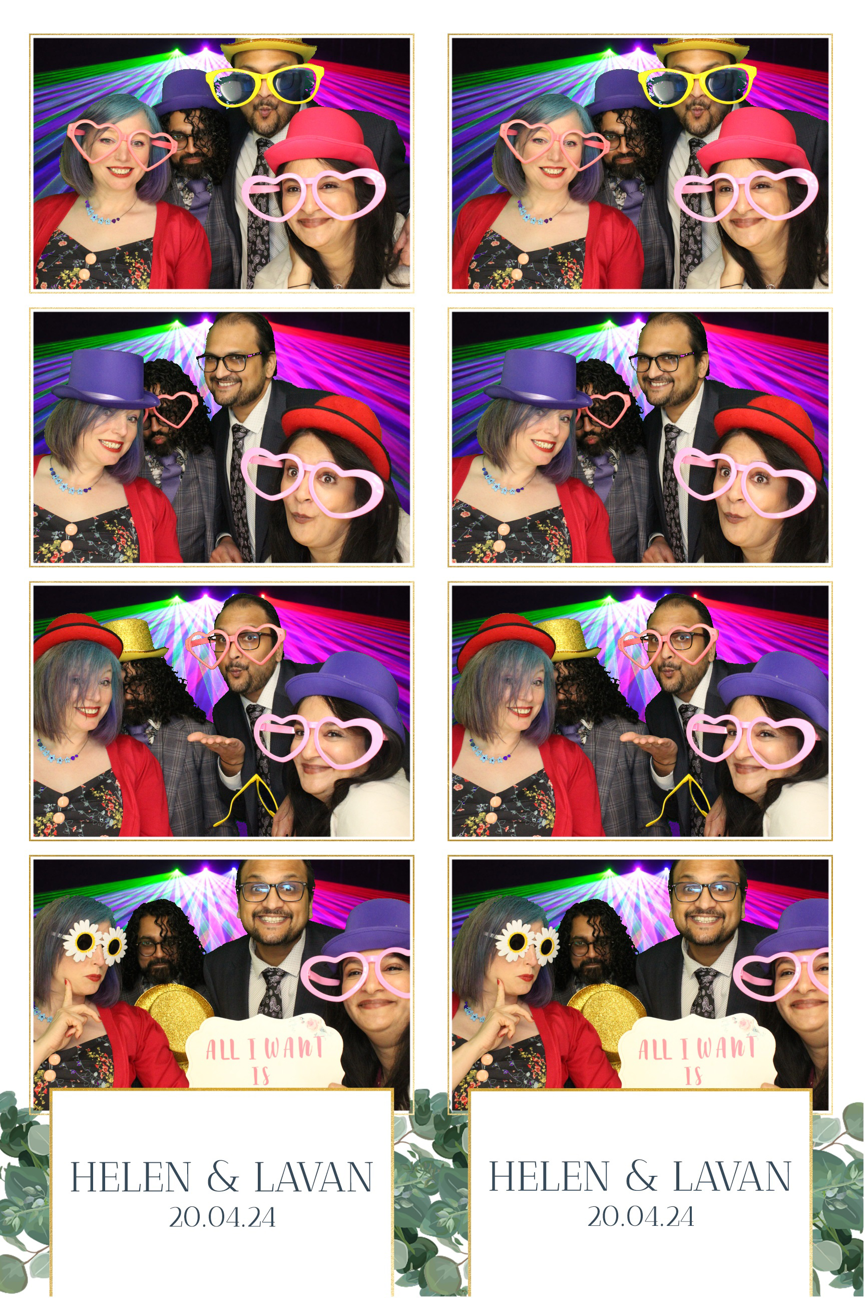 Helen & Lavan | View more photos from the event at images.mobile-photo-booth.com/u/MobilePhotoBoothUK/Helen-Lavan