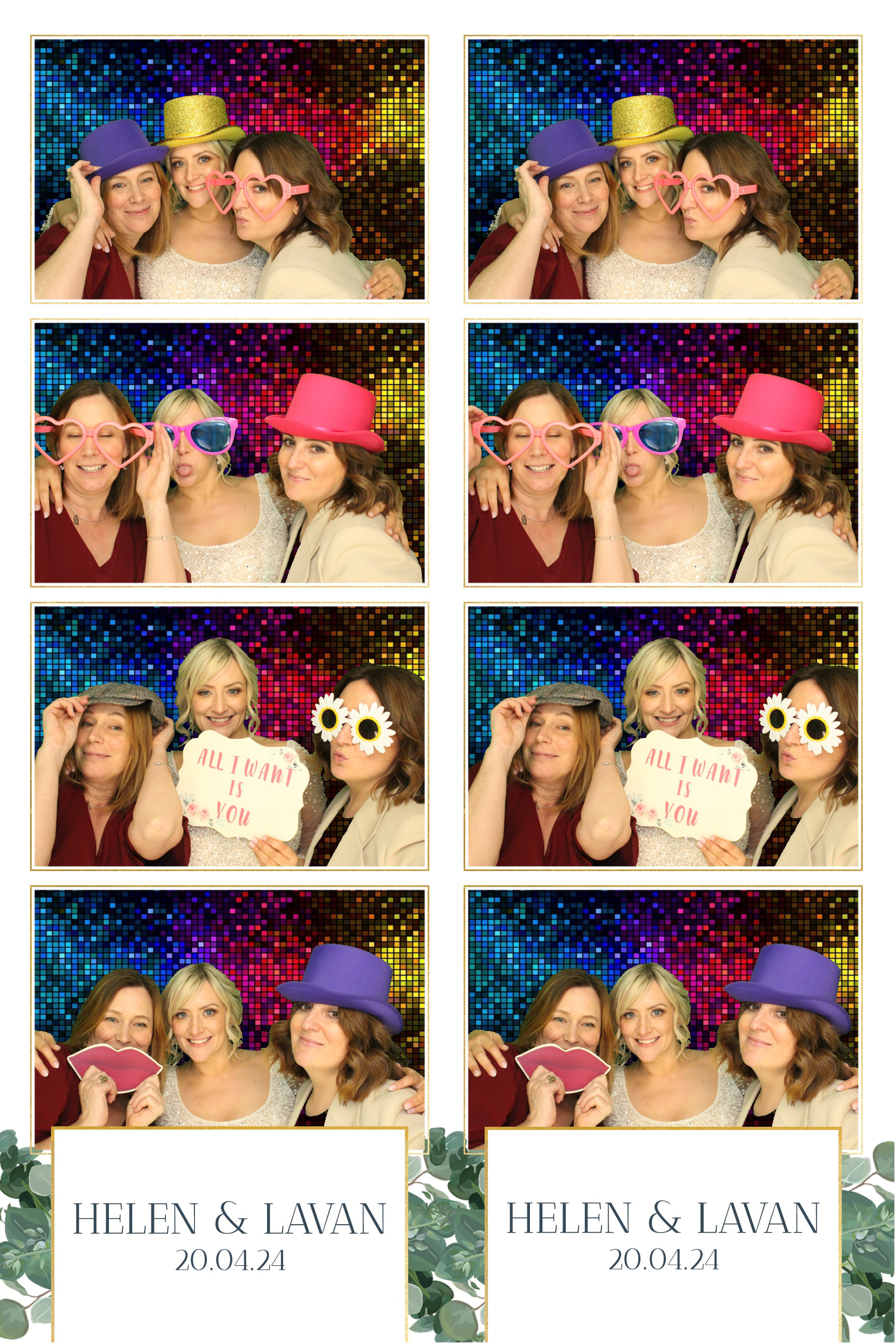 Helen & Lavan | View more photos from the event at images.mobile-photo-booth.com/u/MobilePhotoBoothUK/Helen-Lavan