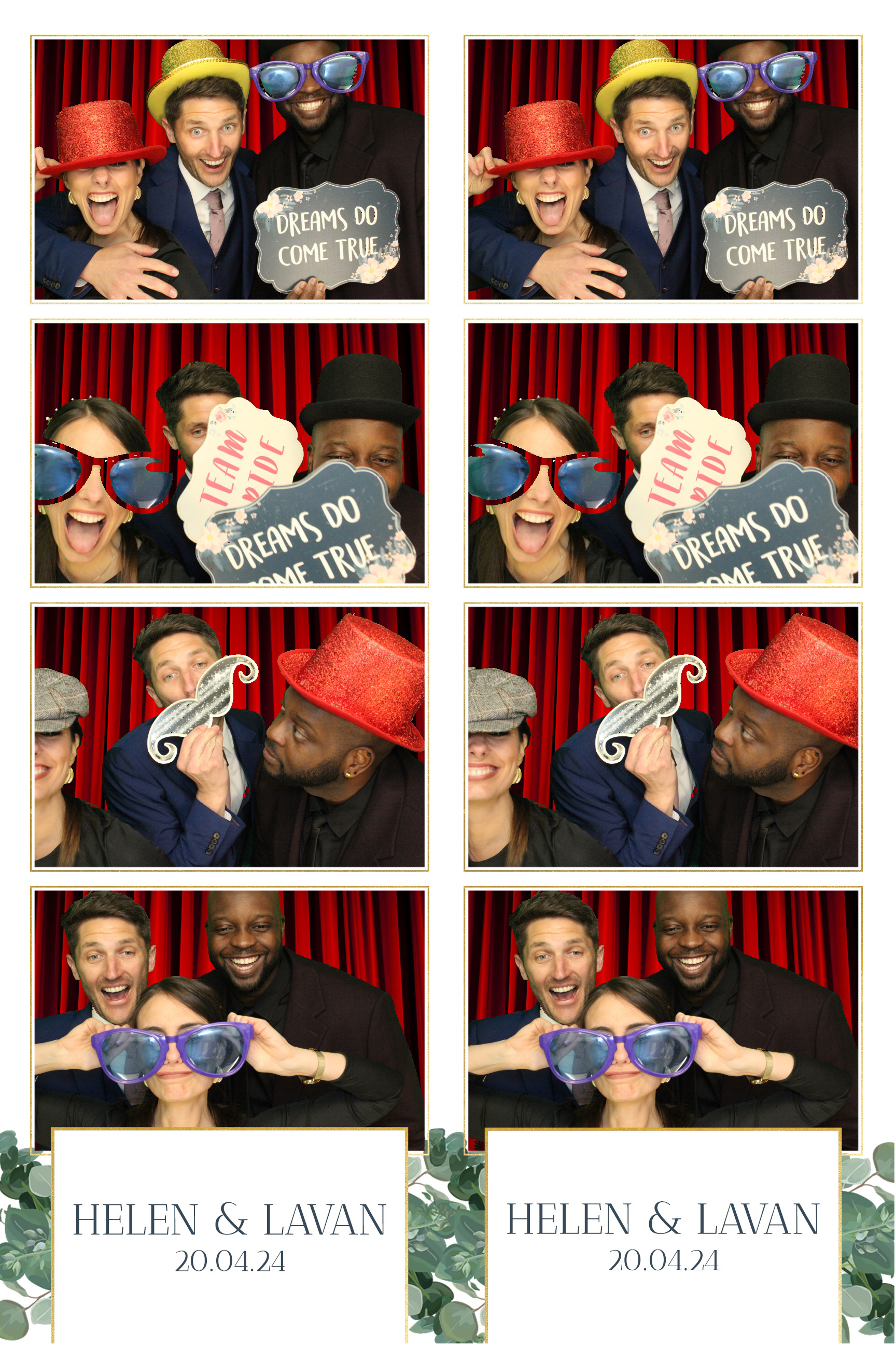 Helen & Lavan | View more photos from the event at images.mobile-photo-booth.com/u/MobilePhotoBoothUK/Helen-Lavan
