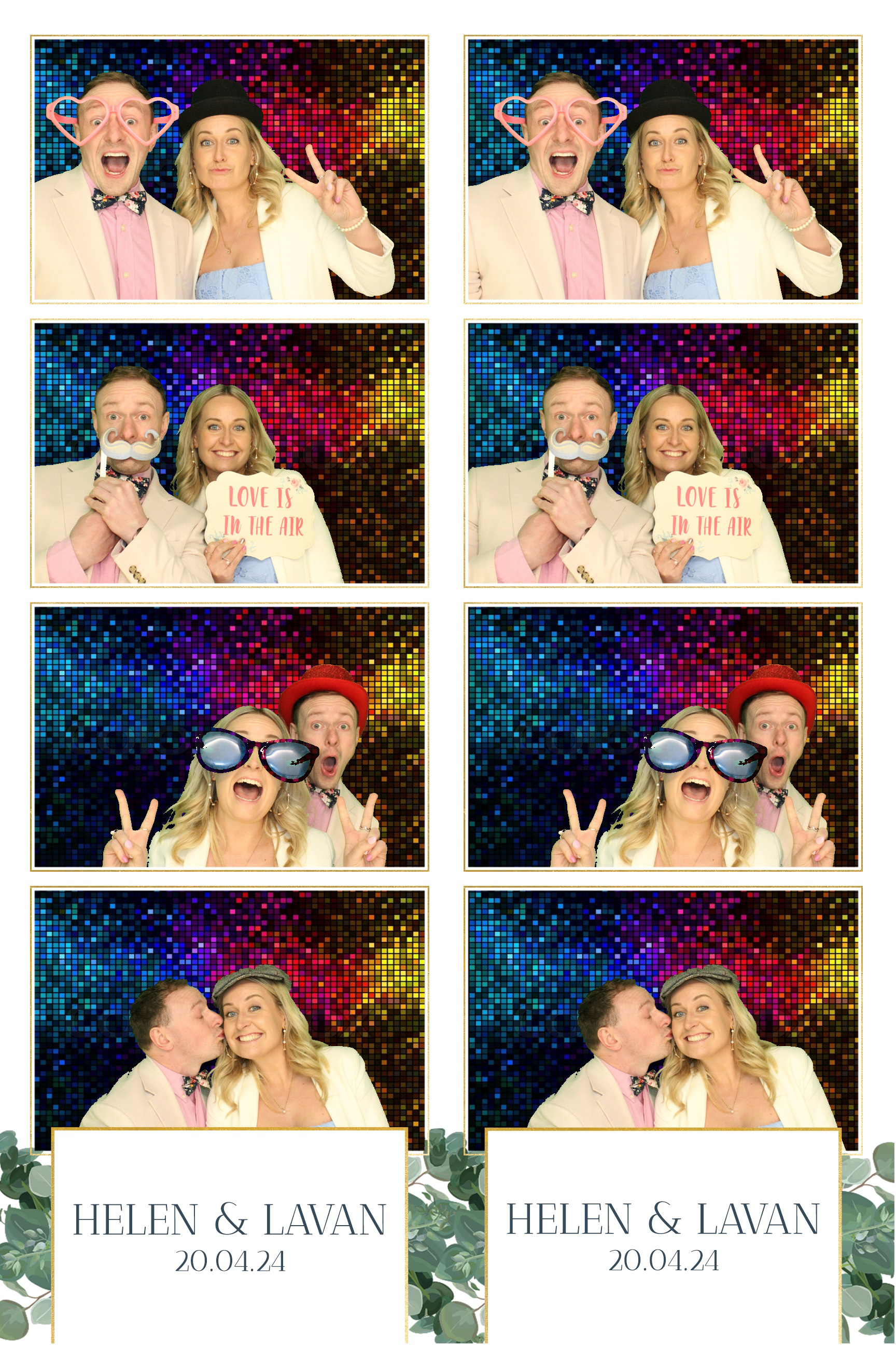Helen & Lavan | View more photos from the event at images.mobile-photo-booth.com/u/MobilePhotoBoothUK/Helen-Lavan