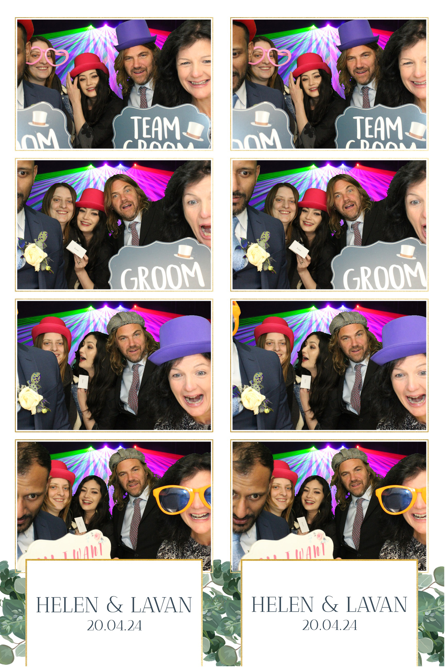 Helen & Lavan | View more photos from the event at images.mobile-photo-booth.com/u/MobilePhotoBoothUK/Helen-Lavan