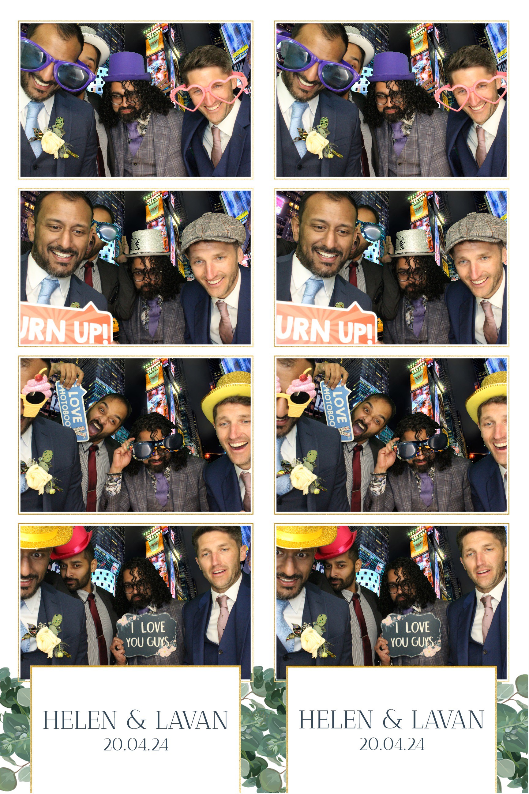 Helen & Lavan | View more photos from the event at images.mobile-photo-booth.com/u/MobilePhotoBoothUK/Helen-Lavan
