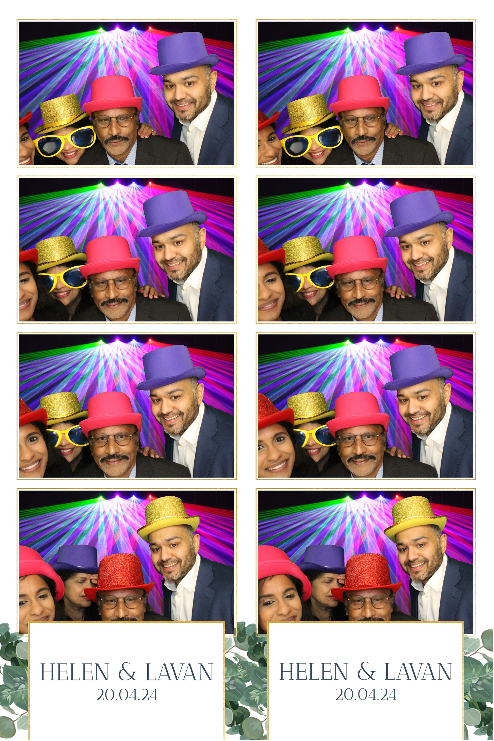 Helen & Lavan | View more photos from the event at images.mobile-photo-booth.com/u/MobilePhotoBoothUK/Helen-Lavan