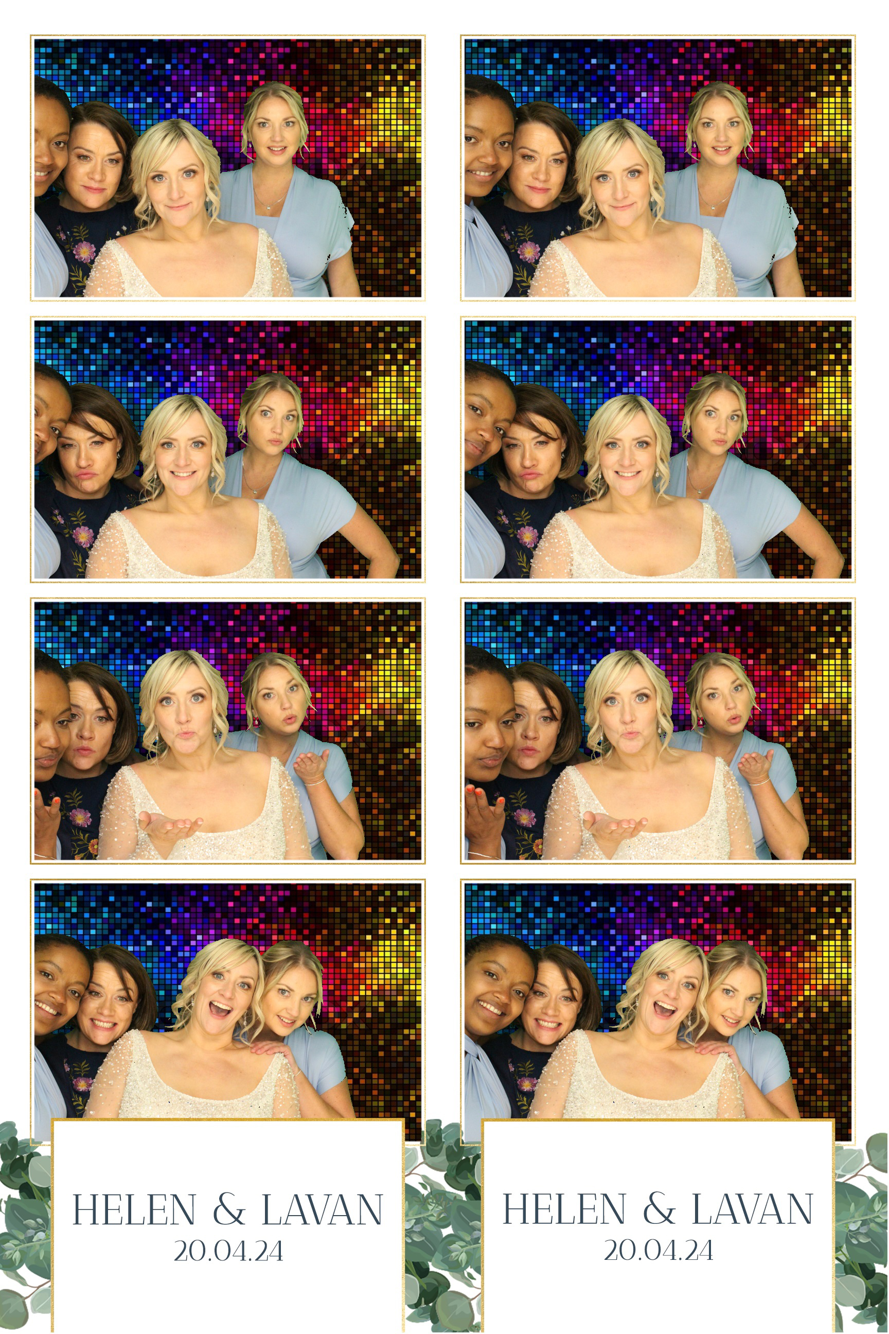 Helen & Lavan | View more photos from the event at images.mobile-photo-booth.com/u/MobilePhotoBoothUK/Helen-Lavan