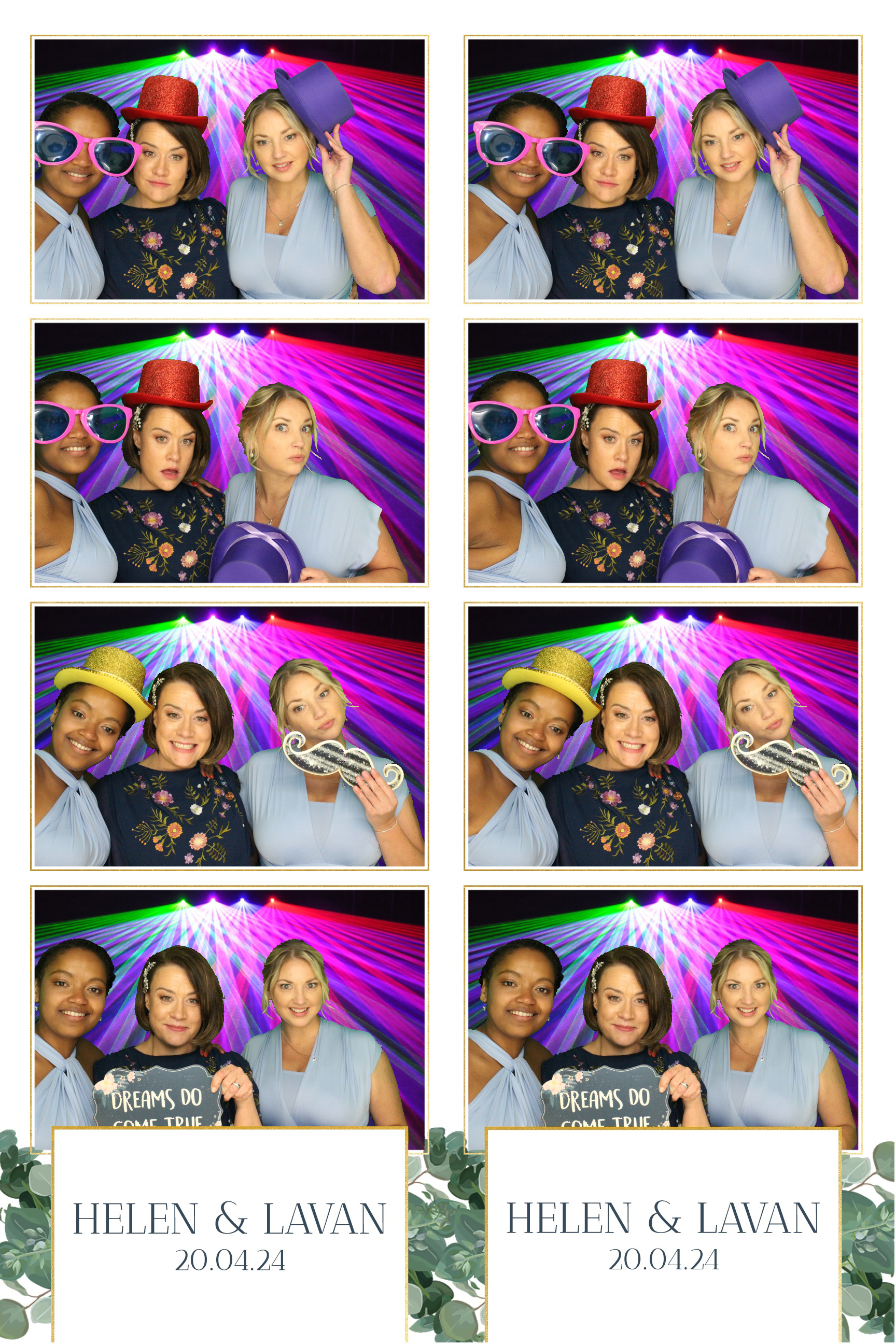 Helen & Lavan | View more photos from the event at images.mobile-photo-booth.com/u/MobilePhotoBoothUK/Helen-Lavan