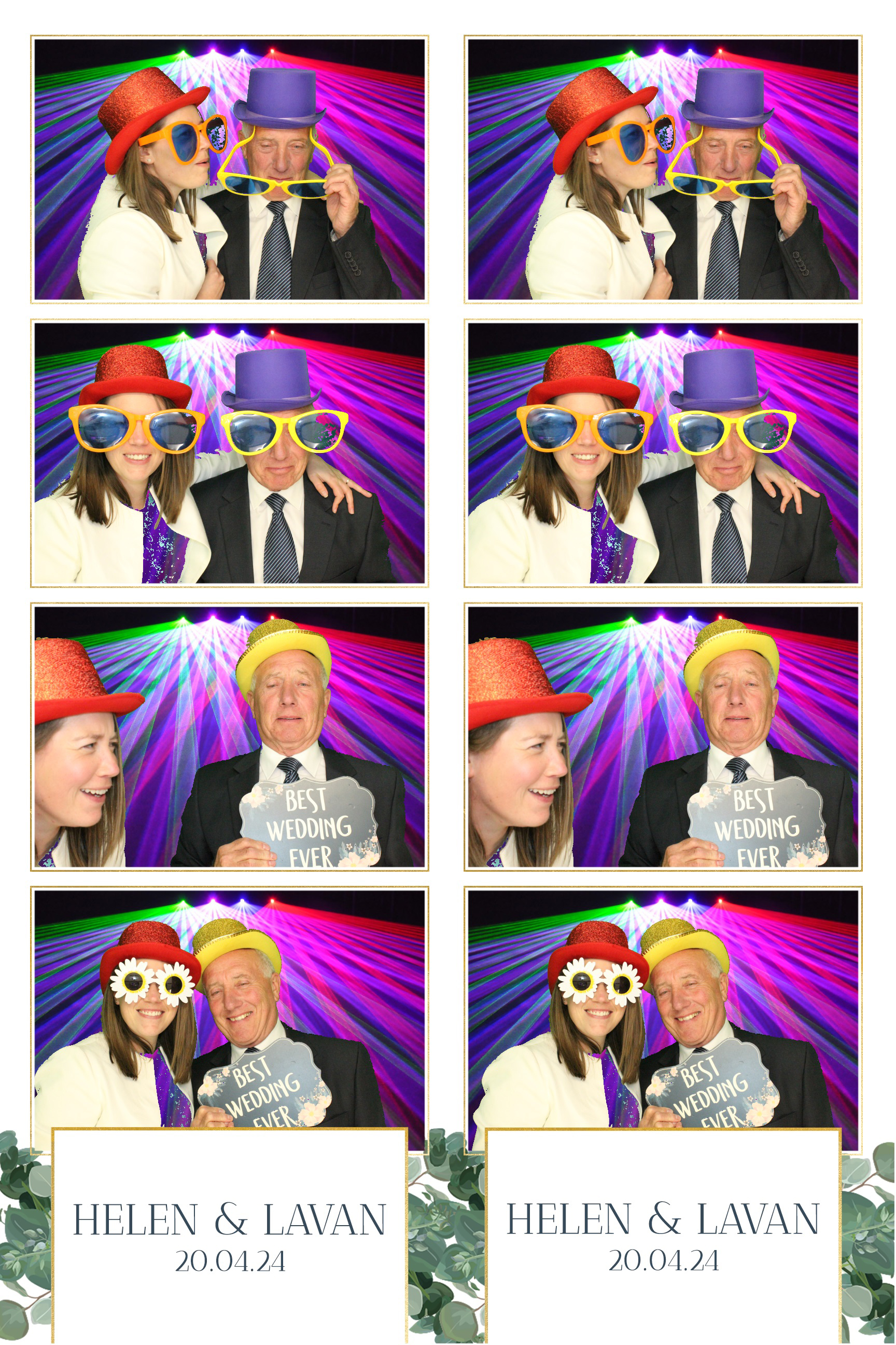Helen & Lavan | View more photos from the event at images.mobile-photo-booth.com/u/MobilePhotoBoothUK/Helen-Lavan