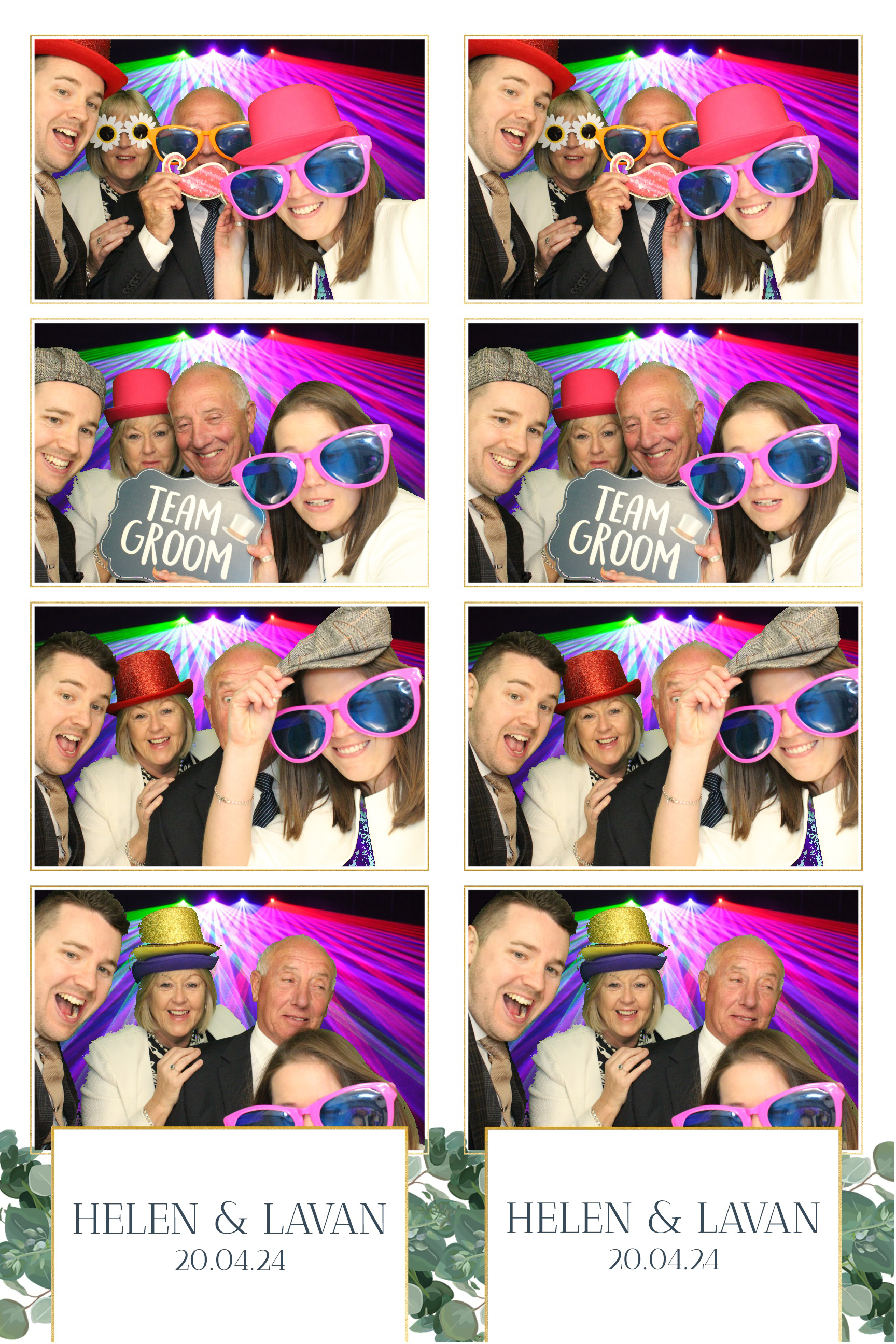 Helen & Lavan | View more photos from the event at images.mobile-photo-booth.com/u/MobilePhotoBoothUK/Helen-Lavan