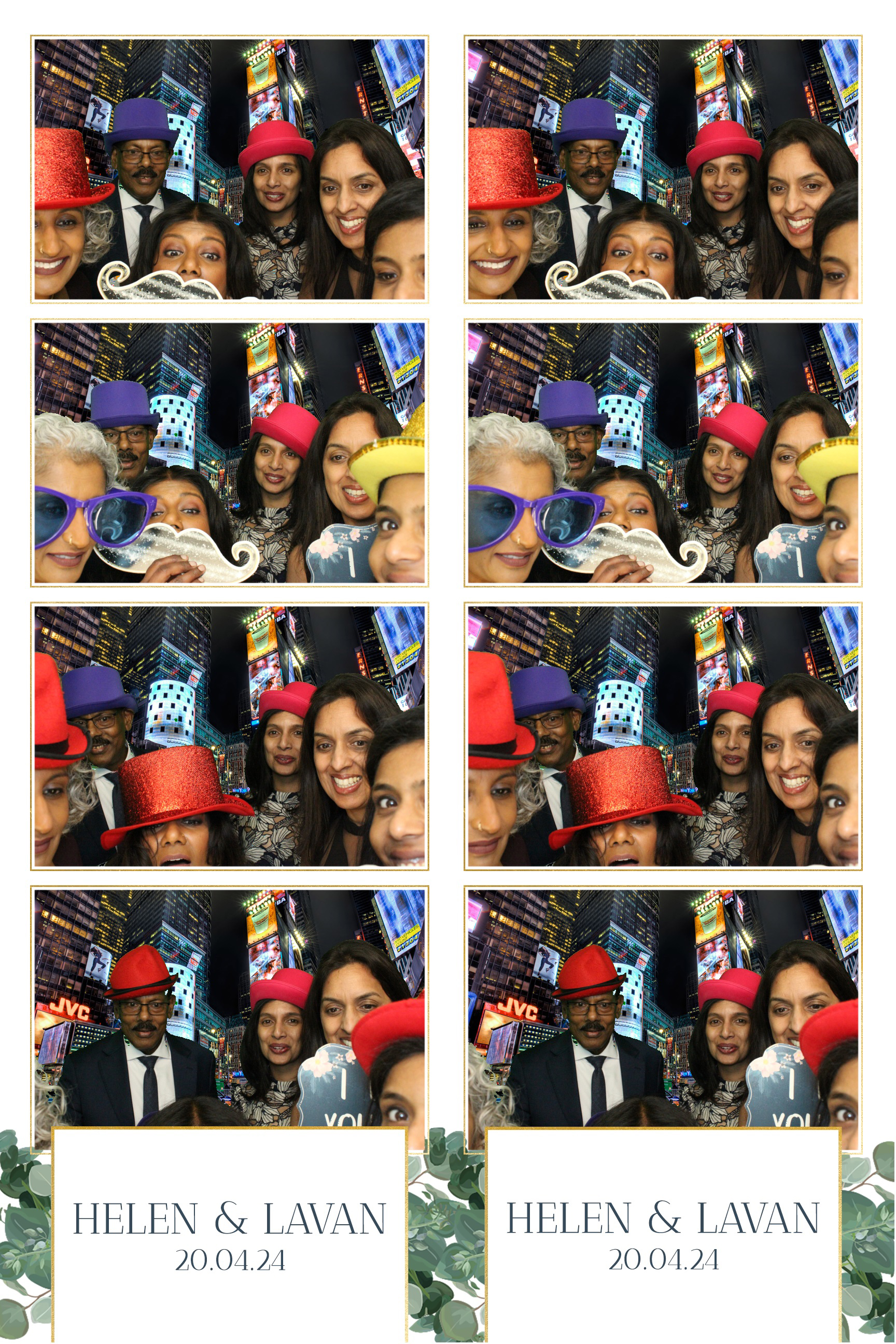 Helen & Lavan | View more photos from the event at images.mobile-photo-booth.com/u/MobilePhotoBoothUK/Helen-Lavan