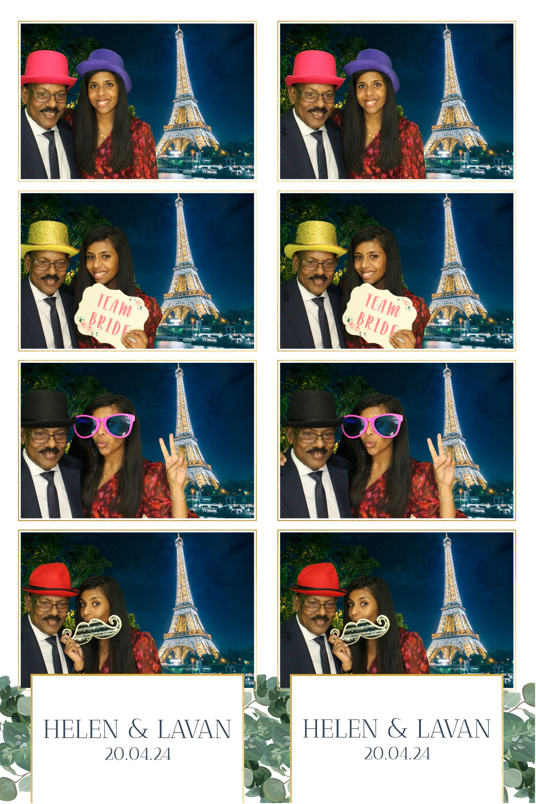 Helen & Lavan | View more photos from the event at images.mobile-photo-booth.com/u/MobilePhotoBoothUK/Helen-Lavan