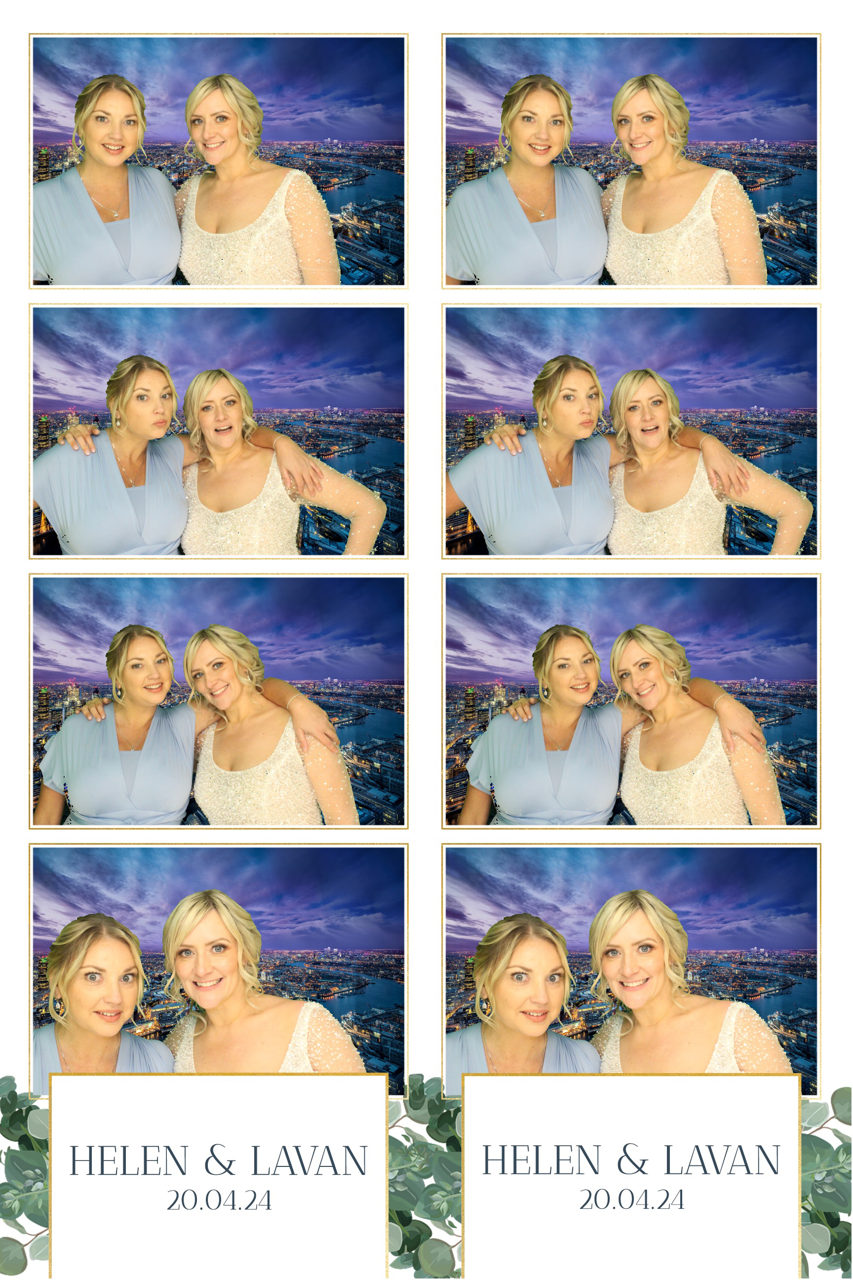 Helen & Lavan | View more photos from the event at images.mobile-photo-booth.com/u/MobilePhotoBoothUK/Helen-Lavan
