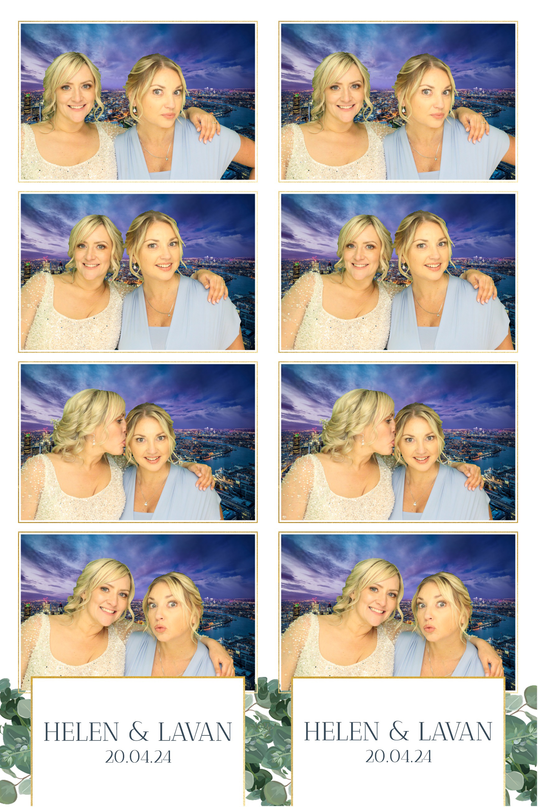 Helen & Lavan | View more photos from the event at images.mobile-photo-booth.com/u/MobilePhotoBoothUK/Helen-Lavan