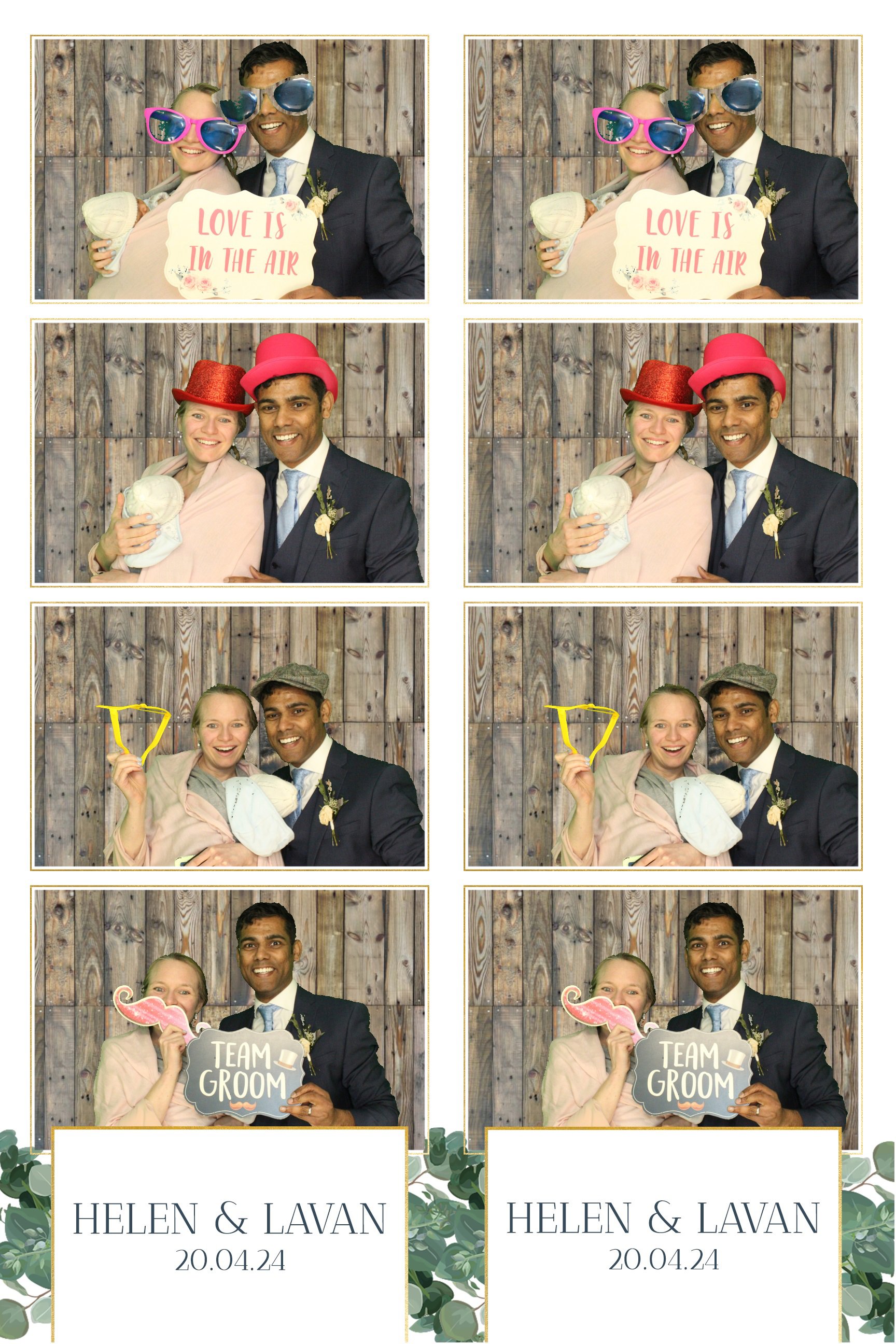 Helen & Lavan | View more photos from the event at images.mobile-photo-booth.com/u/MobilePhotoBoothUK/Helen-Lavan