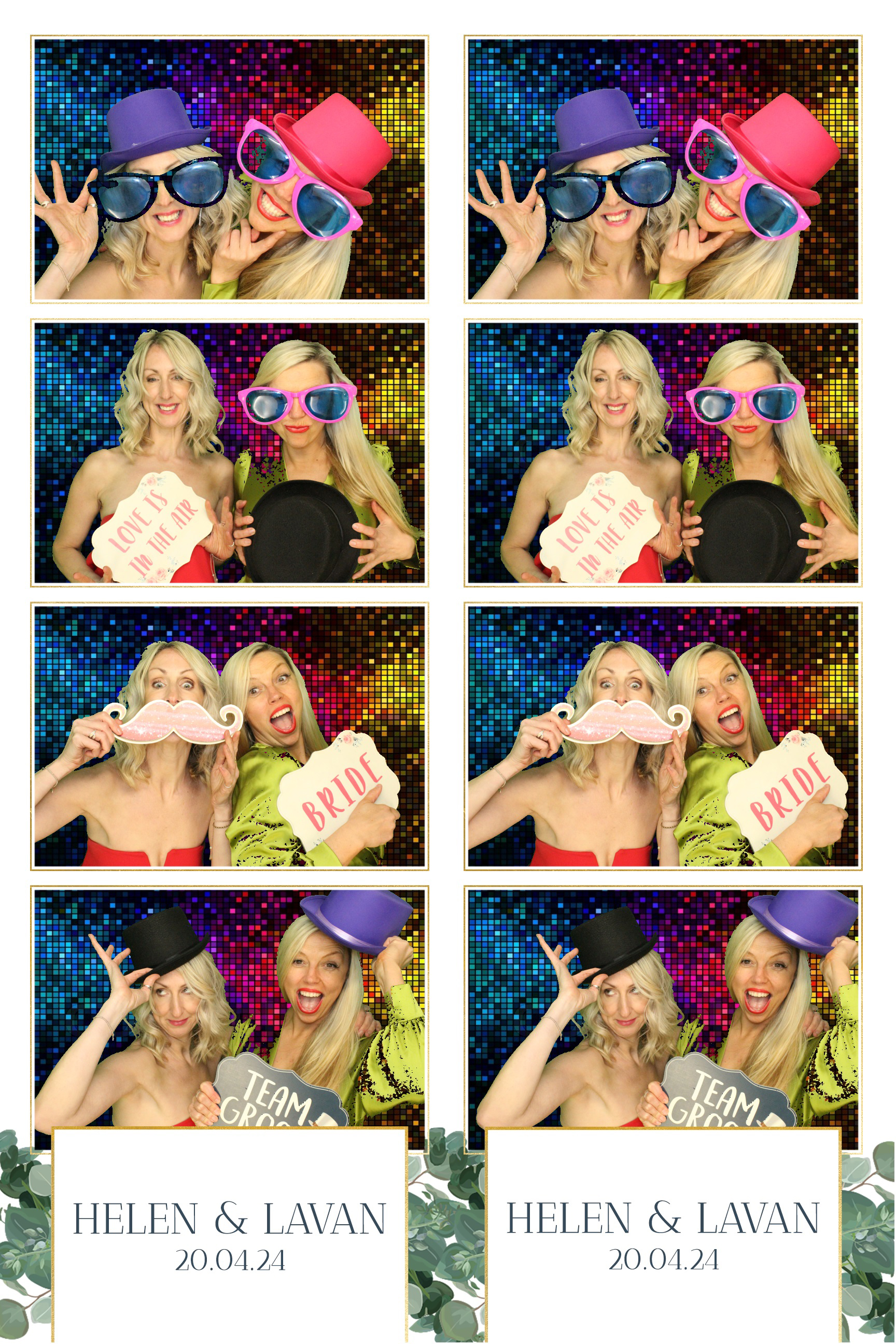 Helen & Lavan | View more photos from the event at images.mobile-photo-booth.com/u/MobilePhotoBoothUK/Helen-Lavan