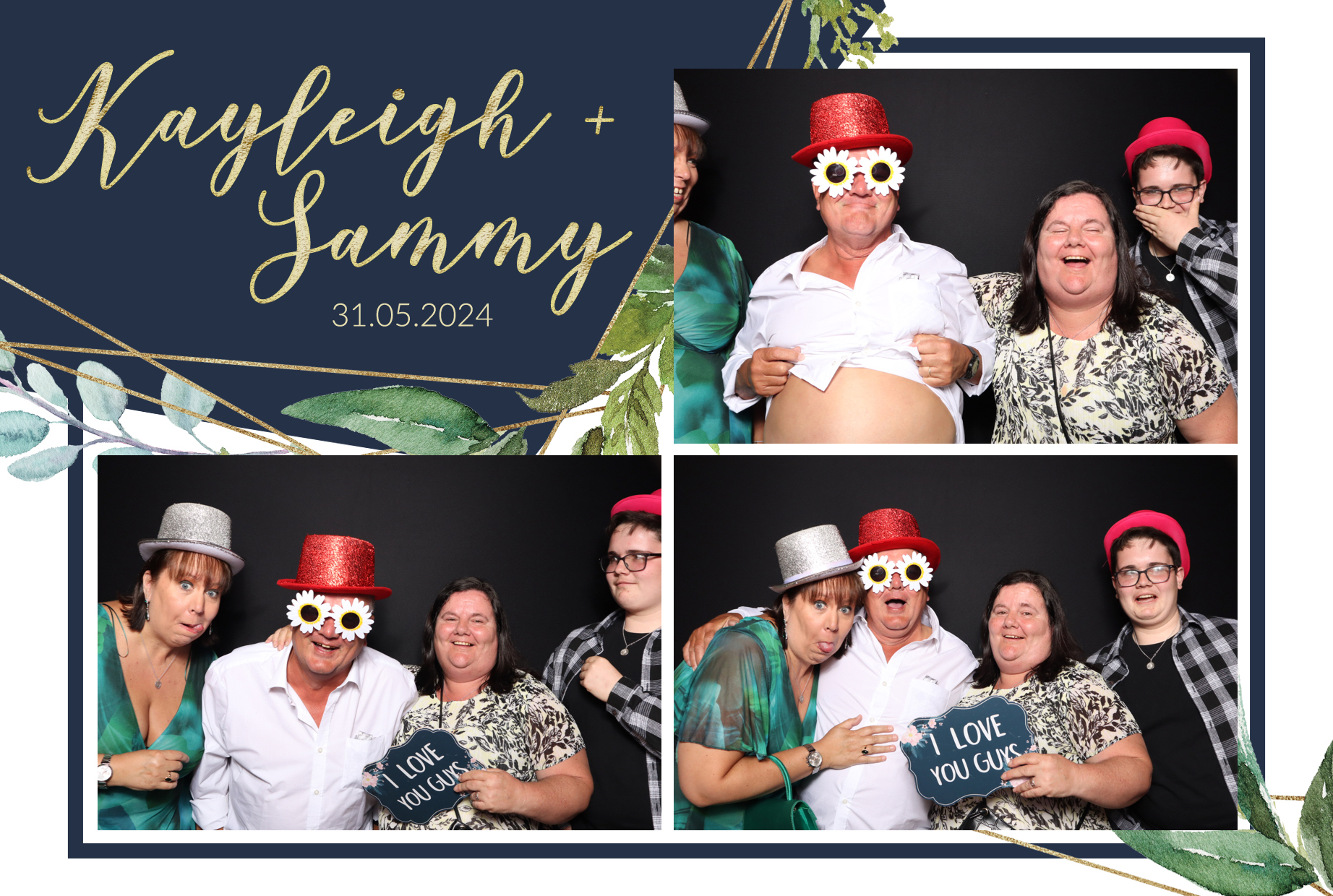 Kayleigh & Sammy | View more photos from the event at images.mobile-photo-booth.com/u/MobilePhotoBoothUK/Kayleigh-Sammy