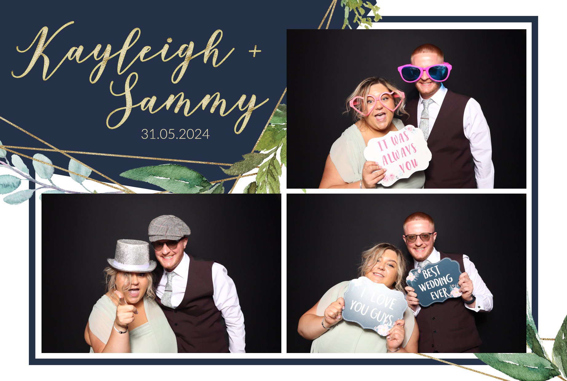 Kayleigh & Sammy | View more photos from the event at images.mobile-photo-booth.com/u/MobilePhotoBoothUK/Kayleigh-Sammy