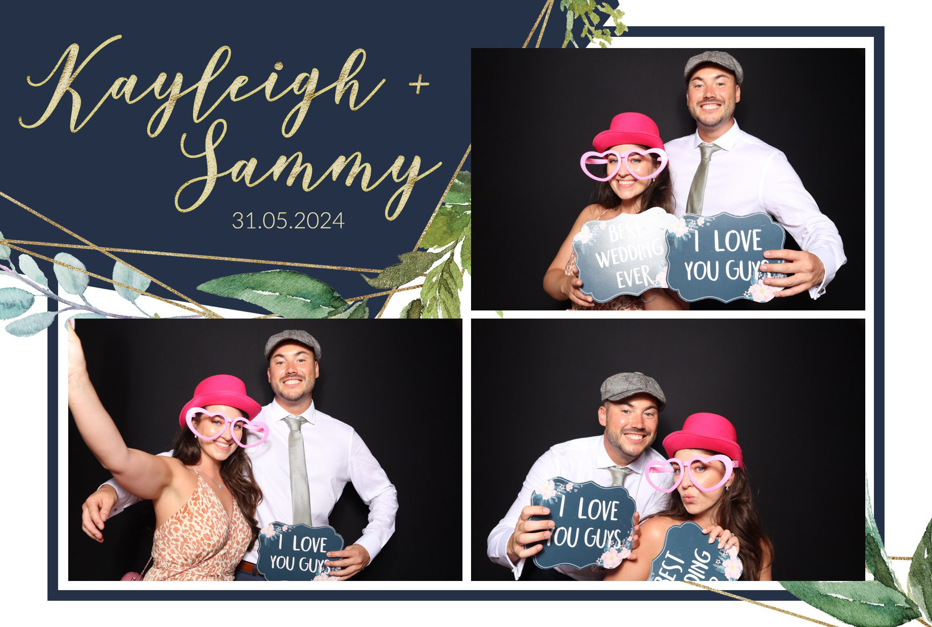 Kayleigh & Sammy | View more photos from the event at images.mobile-photo-booth.com/u/MobilePhotoBoothUK/Kayleigh-Sammy