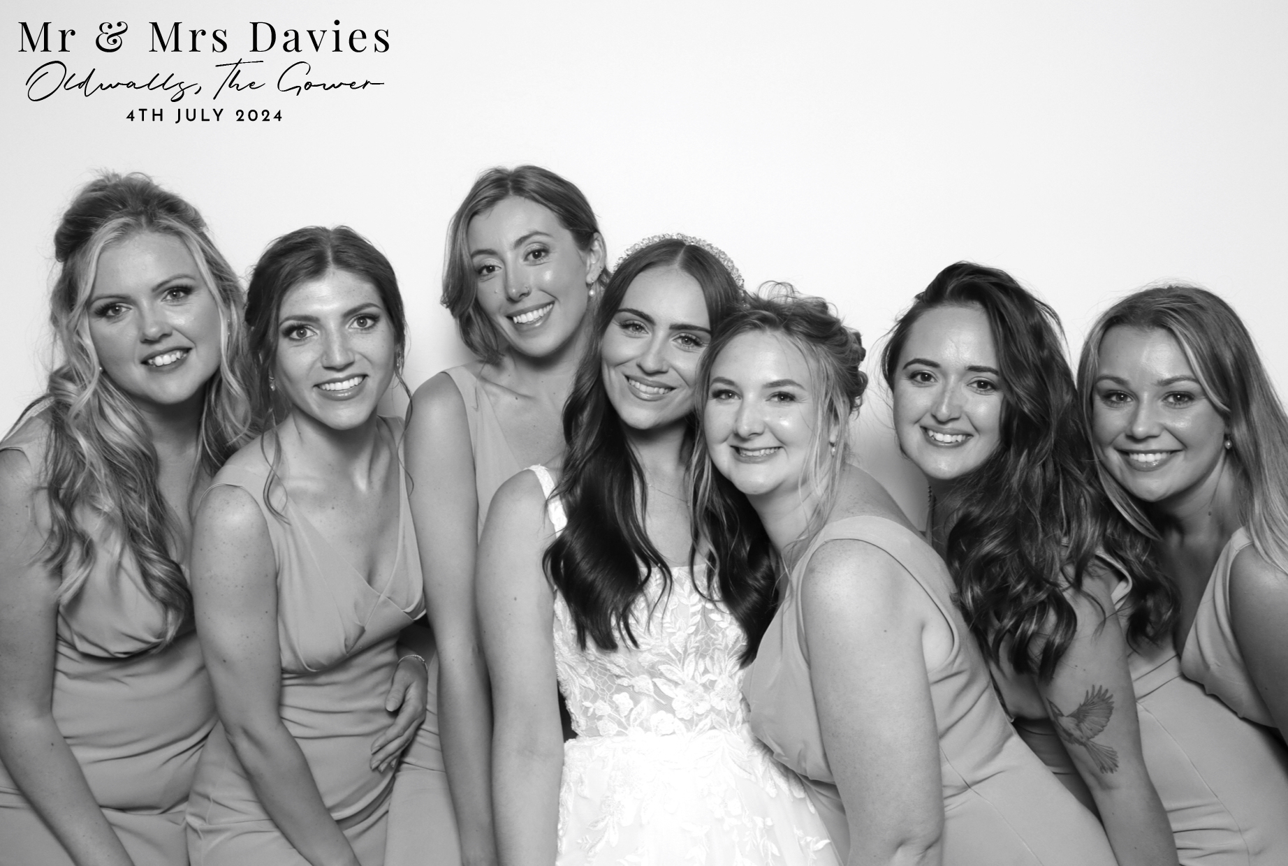 Mr & Mrs Davies | View more photos from the event at images.mobile-photo-booth.com/u/MobilePhotoBoothUK/Mr-Mrs-Davies