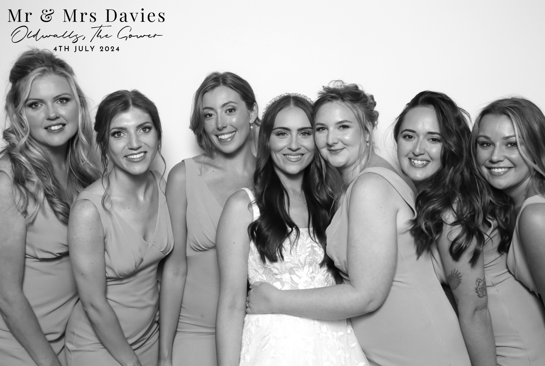 Mr & Mrs Davies | View more photos from the event at images.mobile-photo-booth.com/u/MobilePhotoBoothUK/Mr-Mrs-Davies