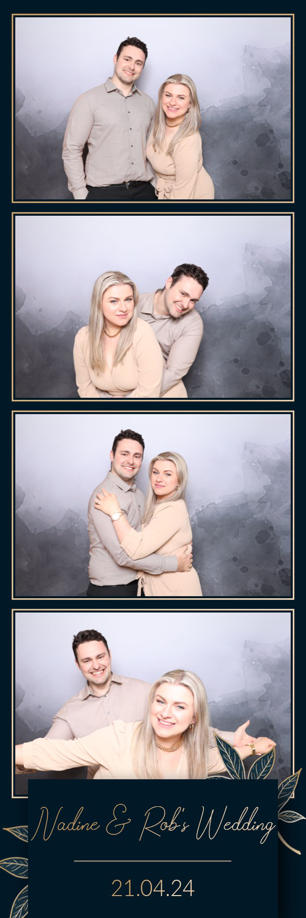 Nadine & Robert | View more photos from the event at images.mobile-photo-booth.com/u/MobilePhotoBoothUK/Nadine-Robert