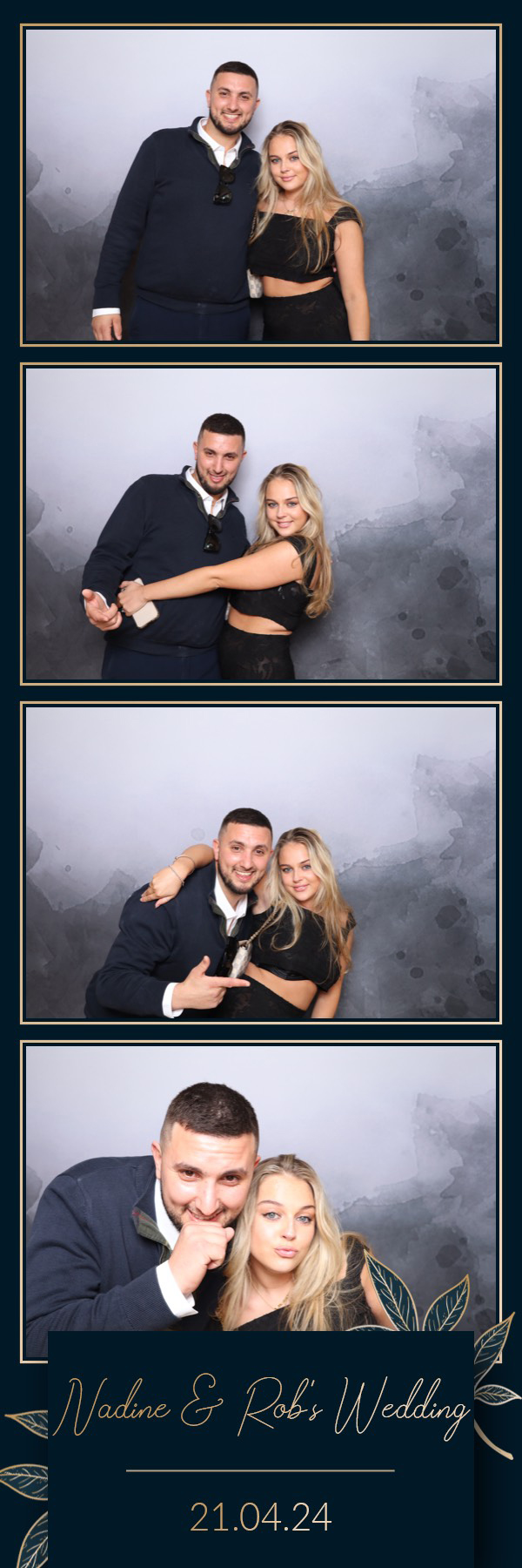 Nadine & Robert | View more photos from the event at images.mobile-photo-booth.com/u/MobilePhotoBoothUK/Nadine-Robert