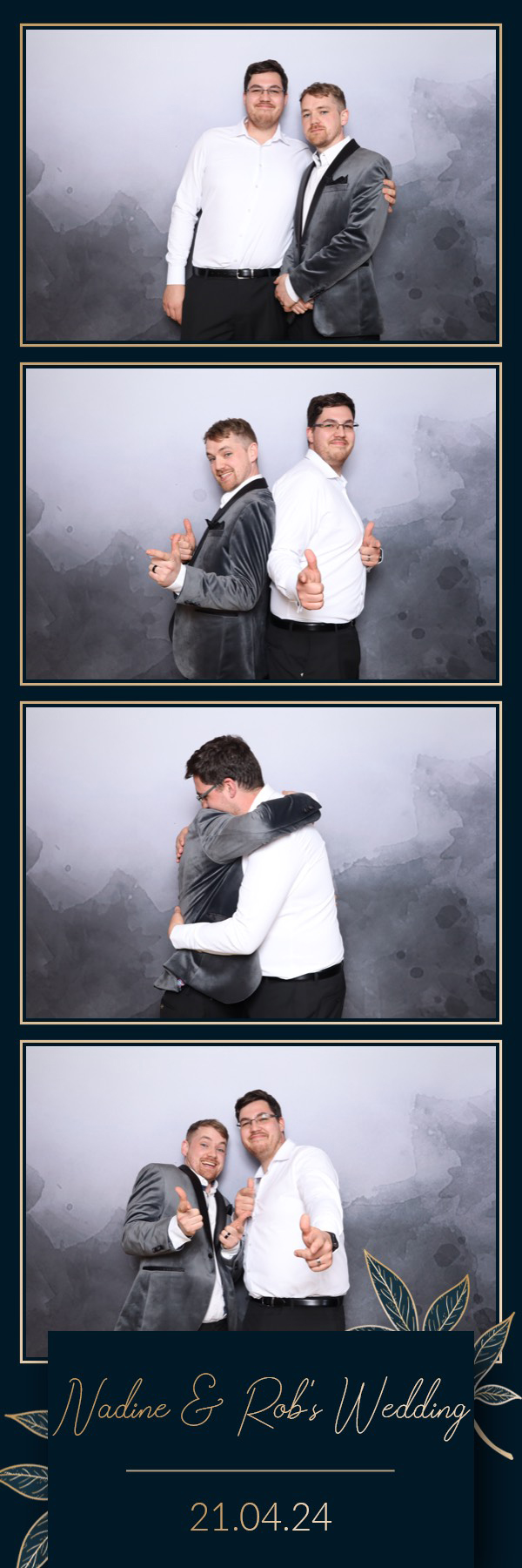 Nadine & Robert | View more photos from the event at images.mobile-photo-booth.com/u/MobilePhotoBoothUK/Nadine-Robert