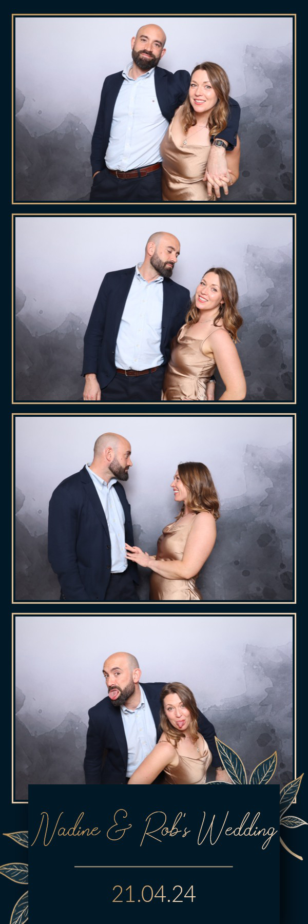 Nadine & Robert | View more photos from the event at images.mobile-photo-booth.com/u/MobilePhotoBoothUK/Nadine-Robert