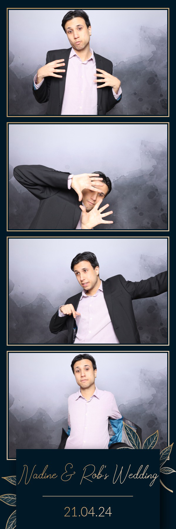 Nadine & Robert | View more photos from the event at images.mobile-photo-booth.com/u/MobilePhotoBoothUK/Nadine-Robert