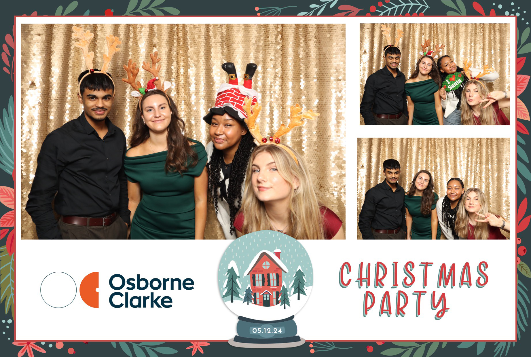 Osborne Clarke Christmas Party | View more photos from the event at images.mobile-photo-booth.com/u/MobilePhotoBoothUK/Osborne-Clarke-Christmas-Party